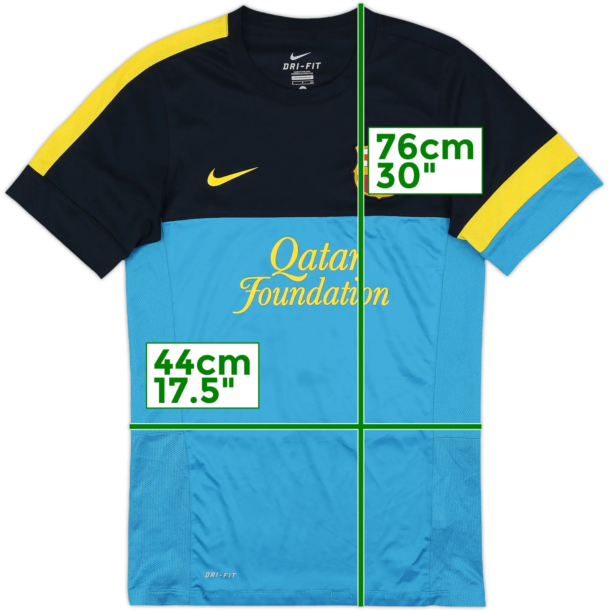 Nike Barcelona Mens SS Home Shirt 2012/13