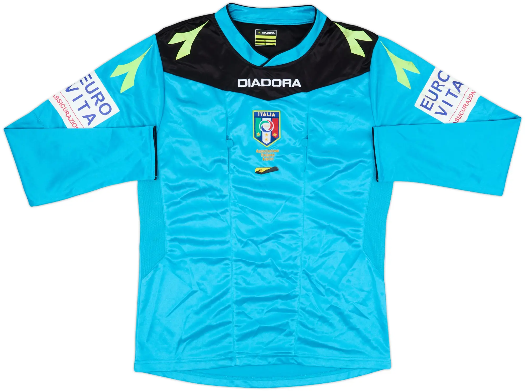 Diadora Italy Mens LS Home Shirt 2015