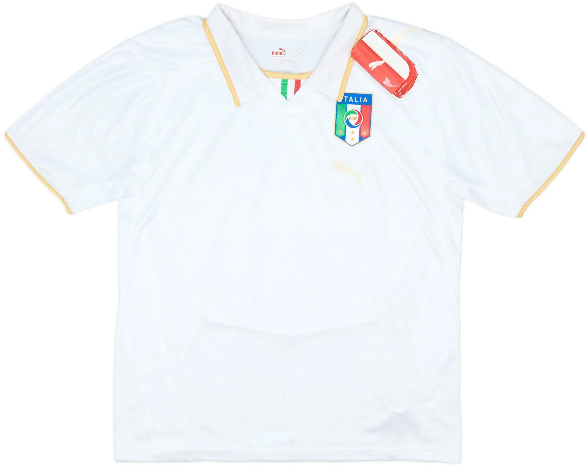 Puma Italy Boys SS Away Shirt 2007