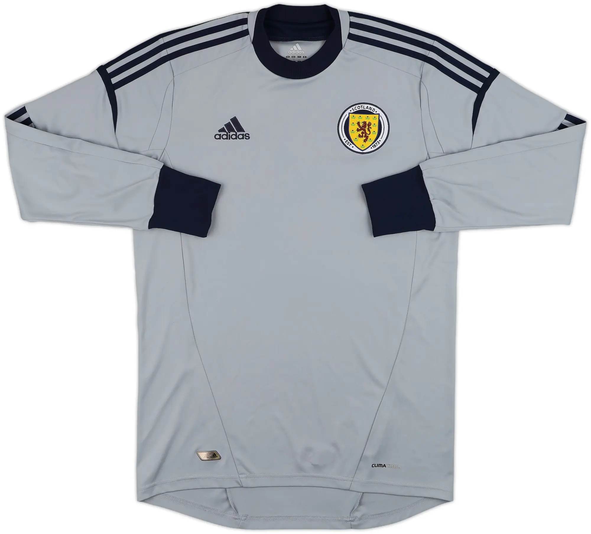 adidas Scotland Mens LS Goalkeeper Home Shirt 2011