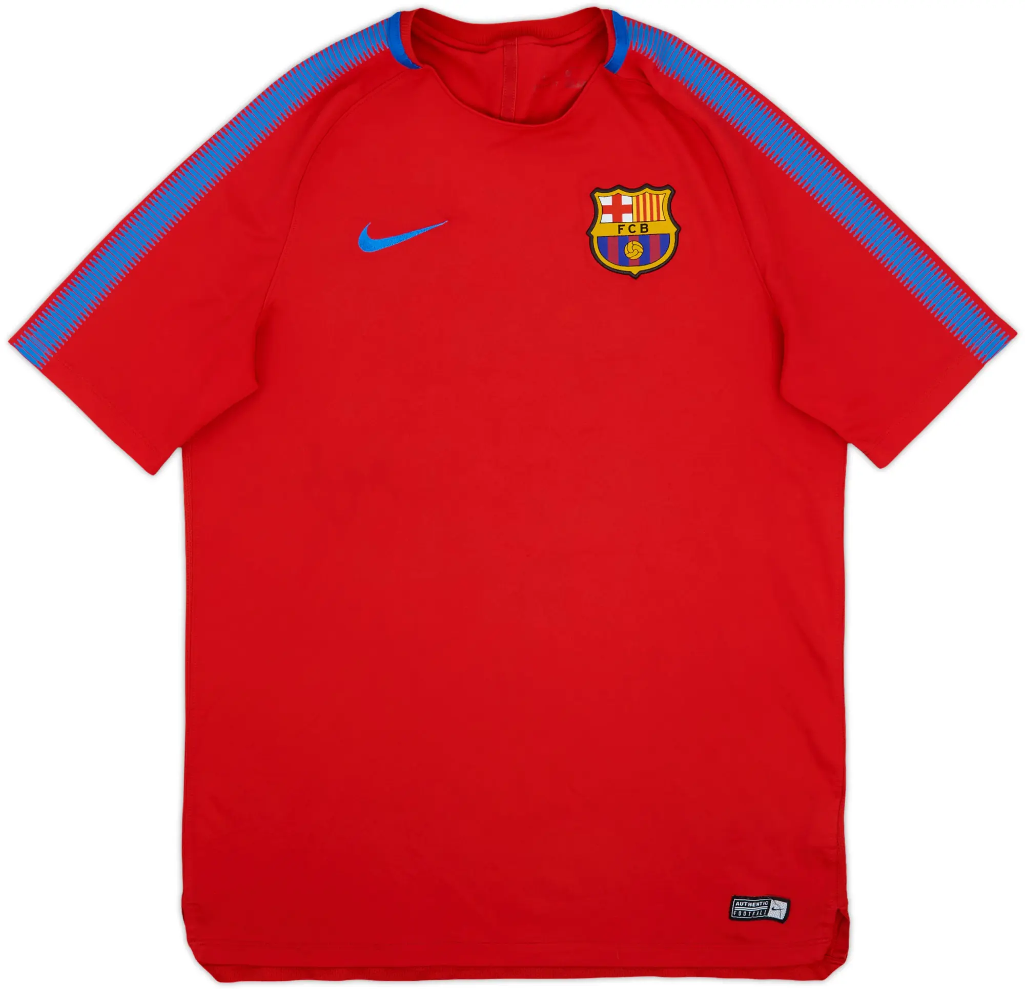2017-18 Barcelona Nike Training Shirt - 5/10 - (L)