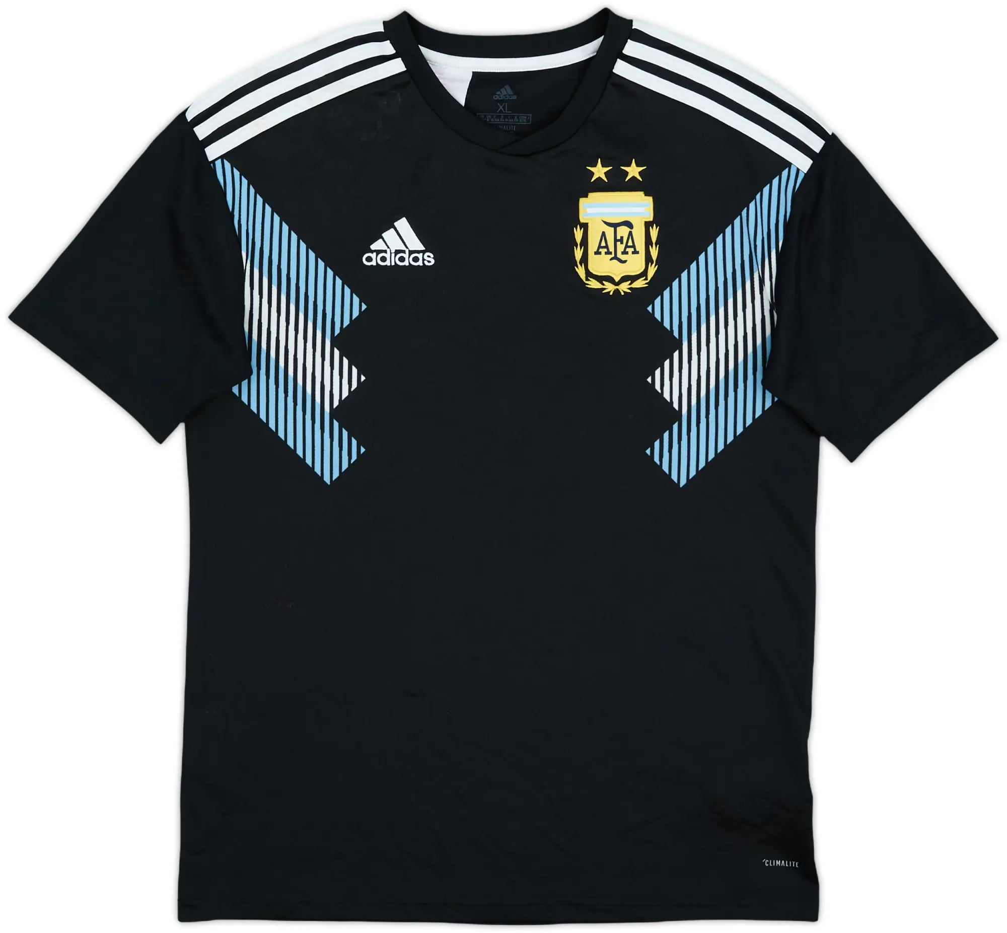 adidas Argentina Boys SS Away Shirt 2018