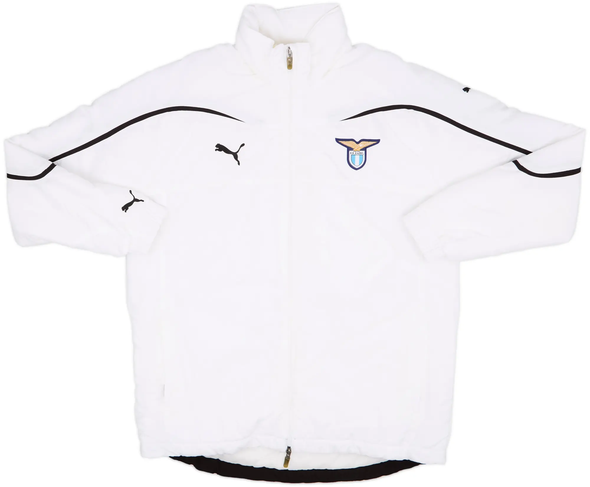 2010-11 Lazio Puma Padded Bench Coat - 9/10 - (M)
