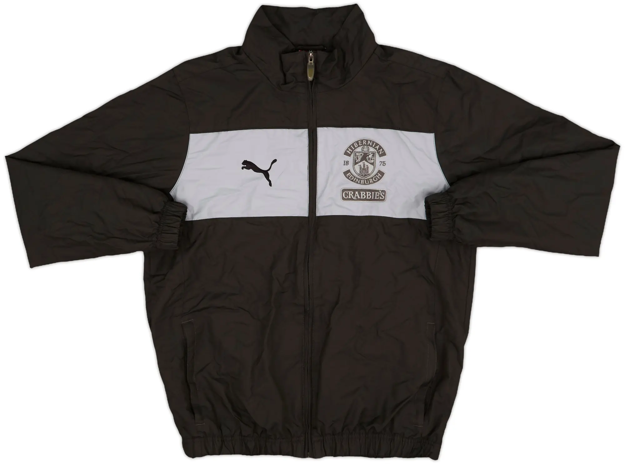 2012-13 Hibernian Puma Track Jacket - 8/10 - (S)
