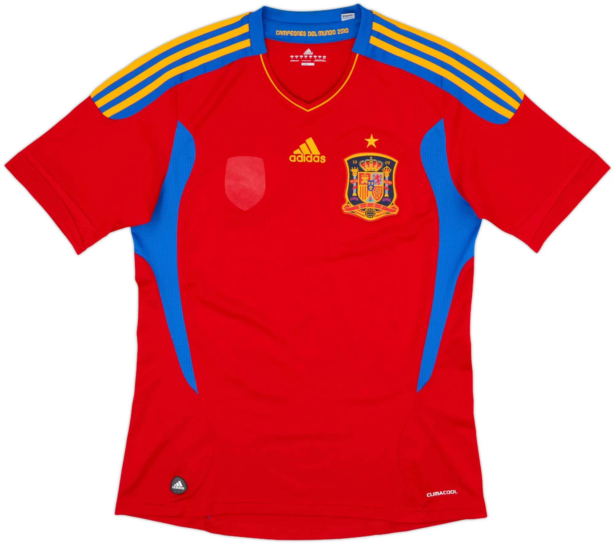adidas Spain Mens SS Home Shirt 2010