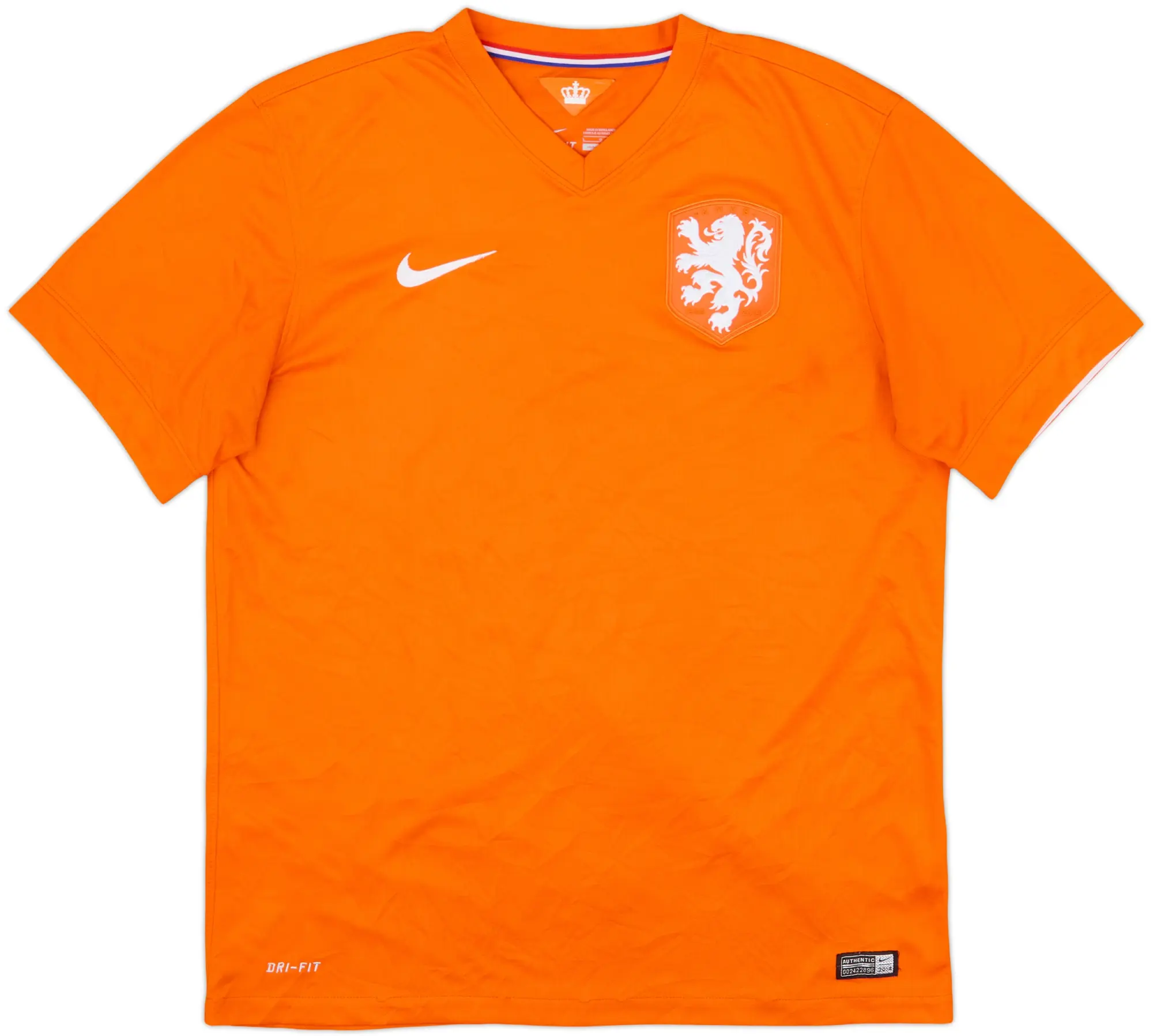 2014-15 Netherlands Home Shirt - 8/10 - (L)