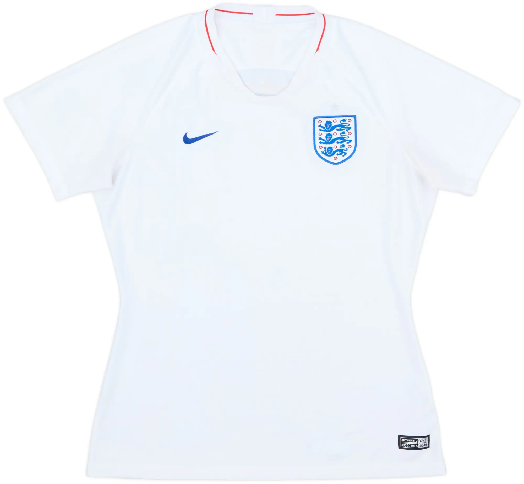 2018-19 England Home Shirt - 8/10 - (Women's L)