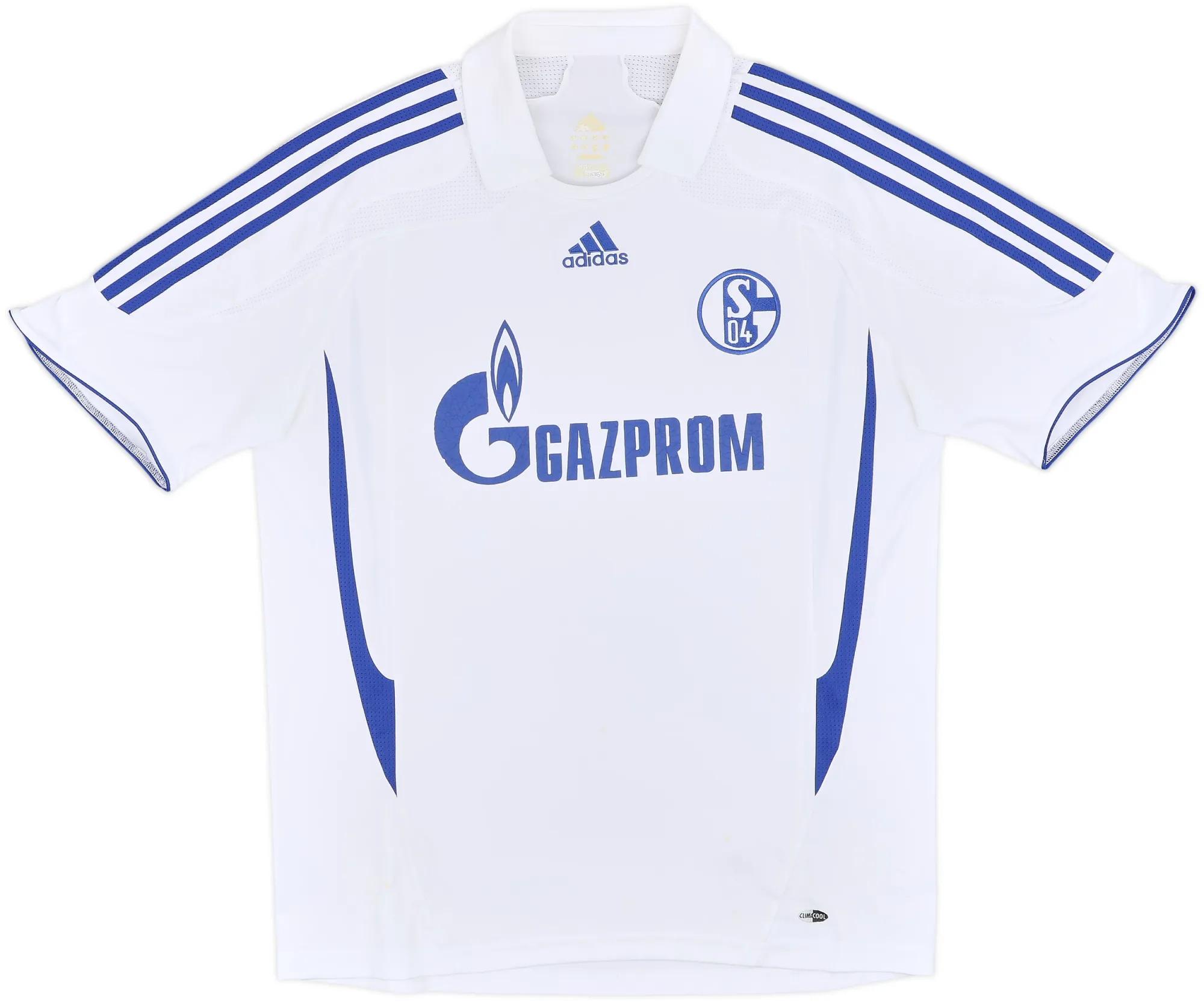 adidas Schalke 04 Mens SS Away Shirt 2007/08