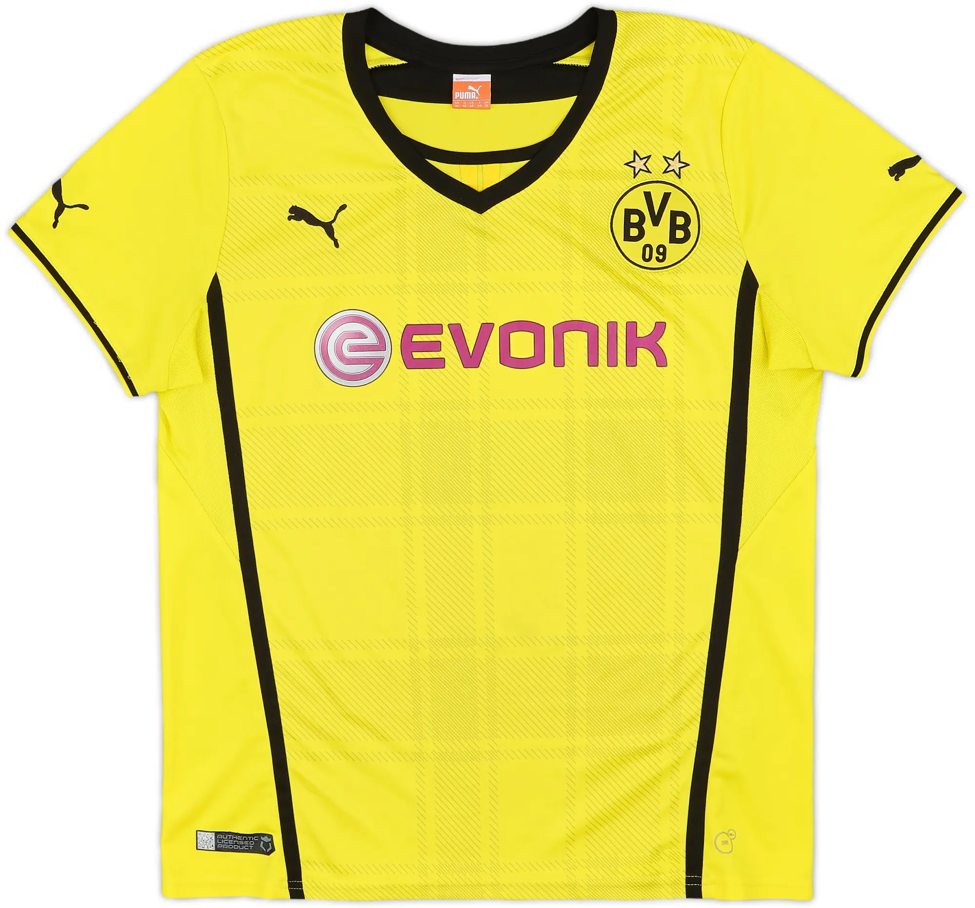 2013-14 Borussia Dortmund Home Shirt - 7/10 - (Women's XL)