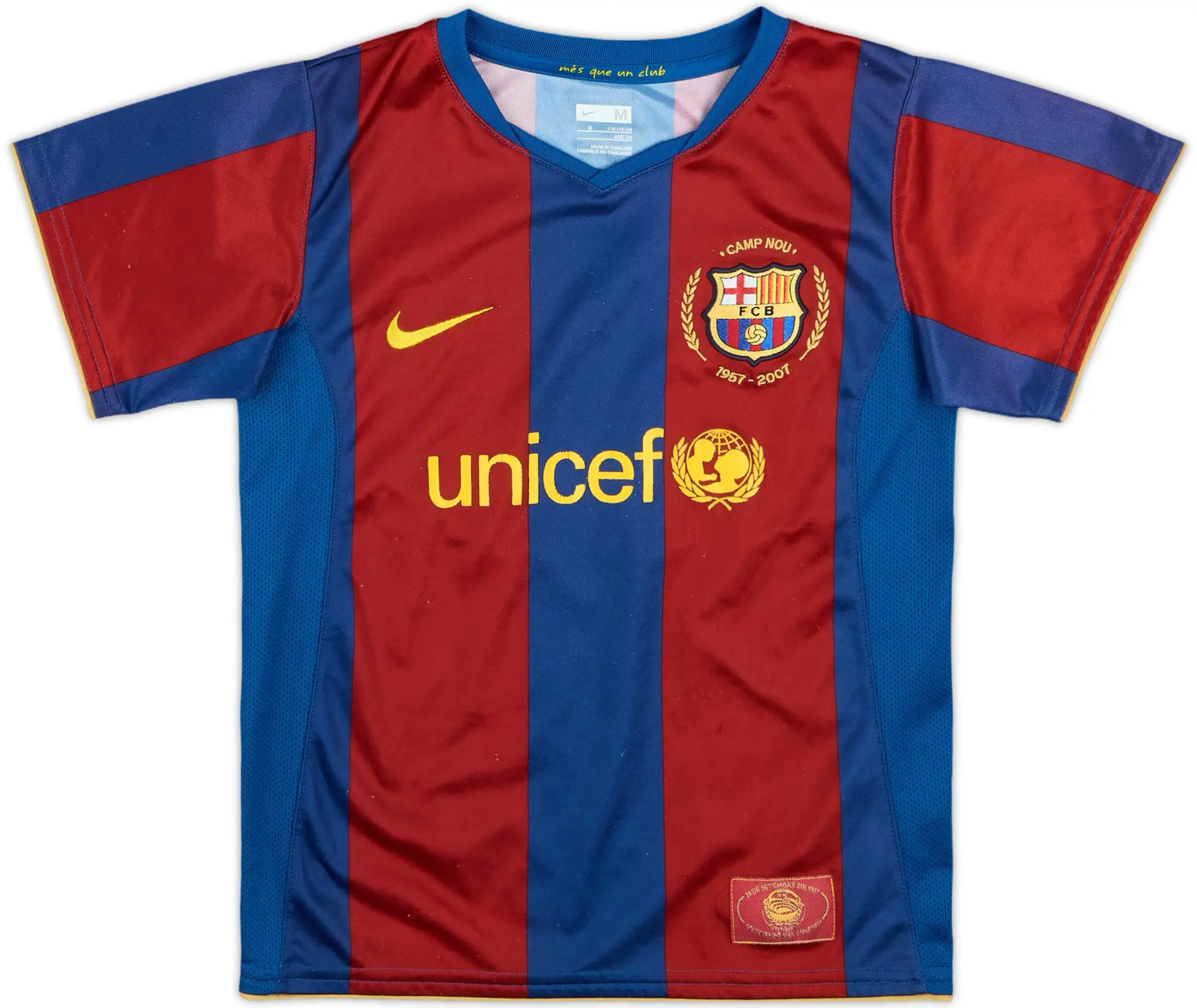Nike Barcelona Mens SS Home Shirt 2007/08