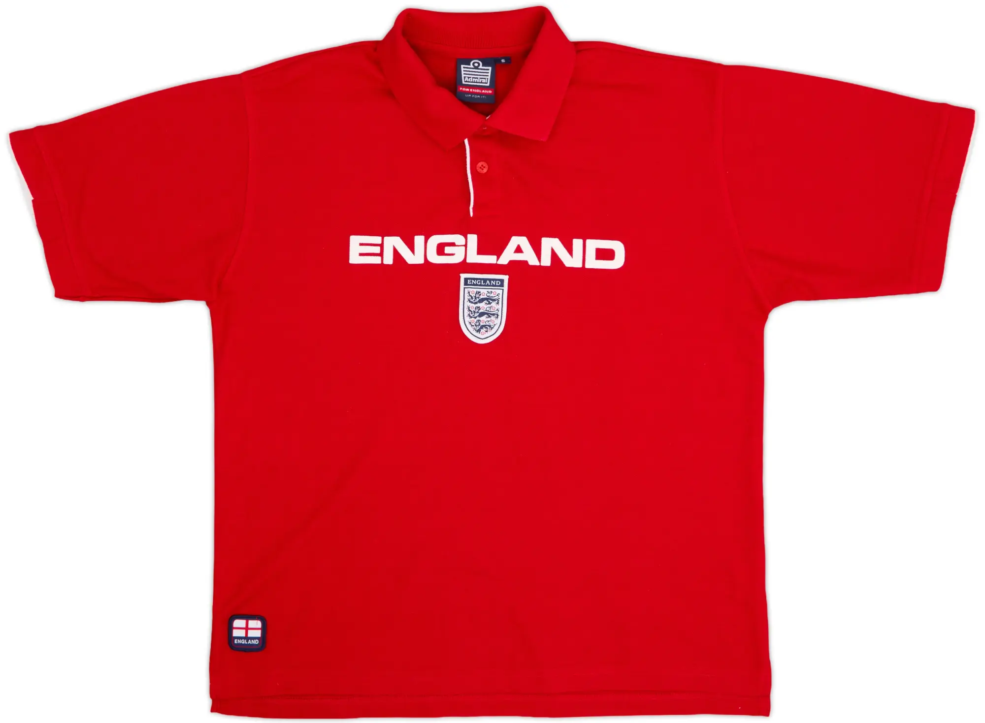 2000s England Admiral Polo Shirt - 8/10 - (S)