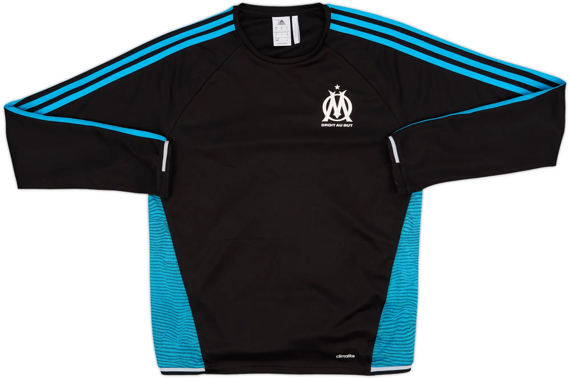 2016-17 Marseille adidas Sweat Top - 8/10 - (M)