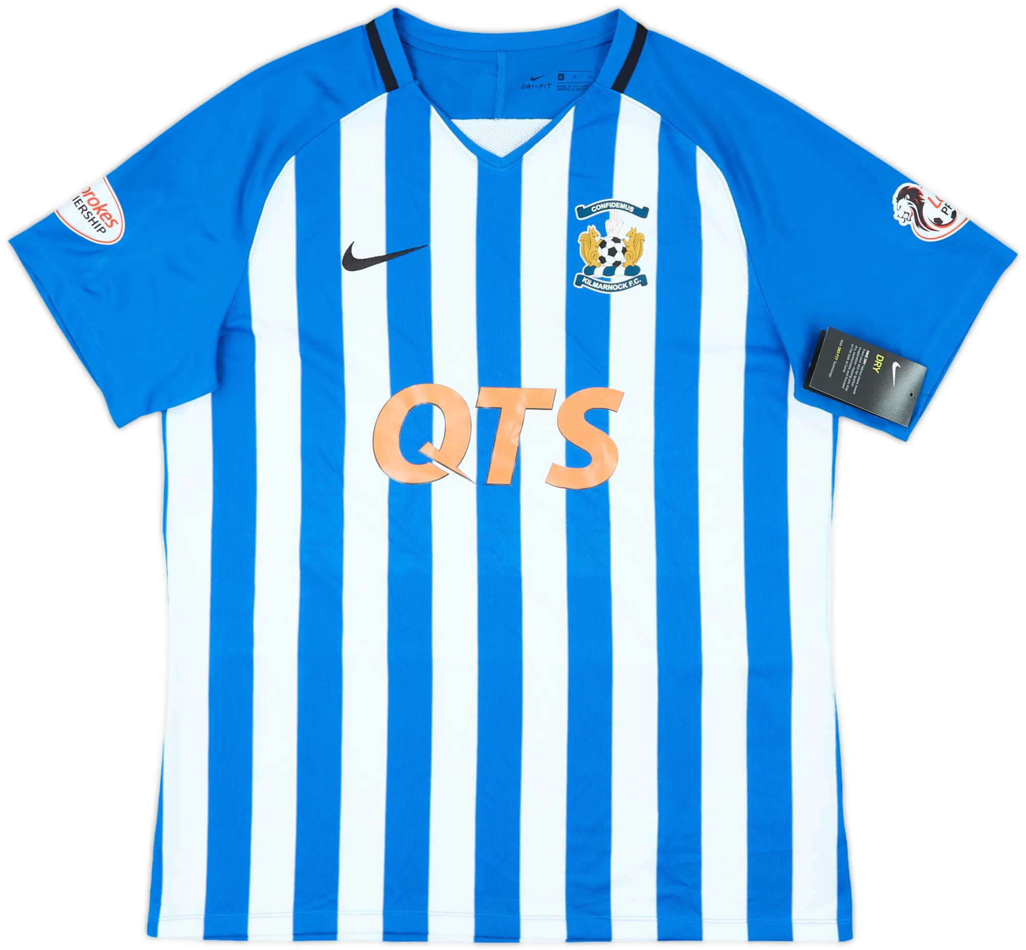 Nike Kilmarnock Mens SS Home Shirt 2018/19