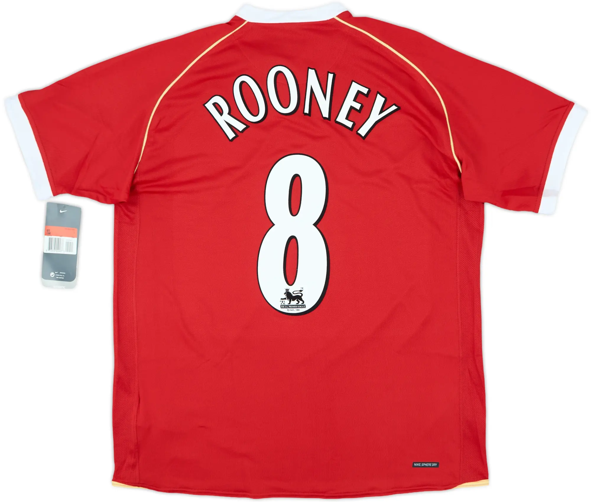 2006-07 Manchester United Home Shirt Rooney #8 (L)