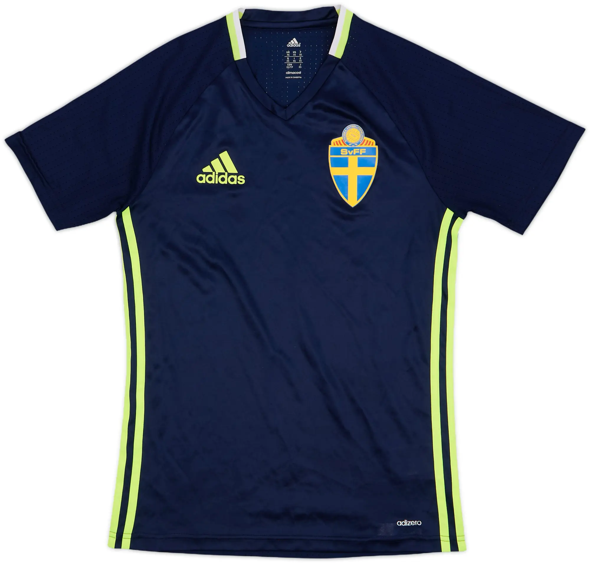 2016-17 Sweden adizero Training Shirt - 8/10 - (XS)