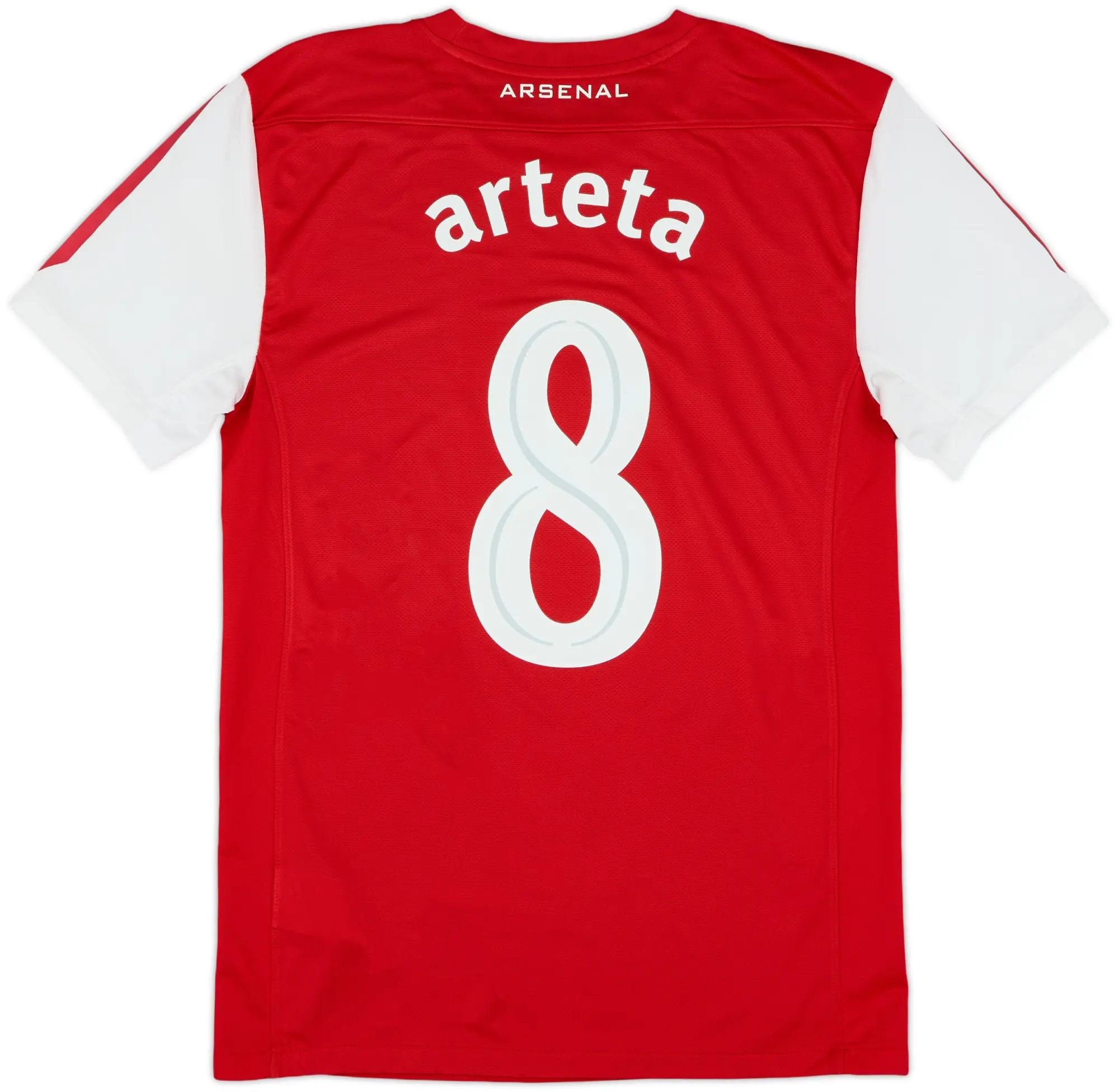 2011-12 Arsenal Home Shirt Arteta #8 - 10/10 - (S)