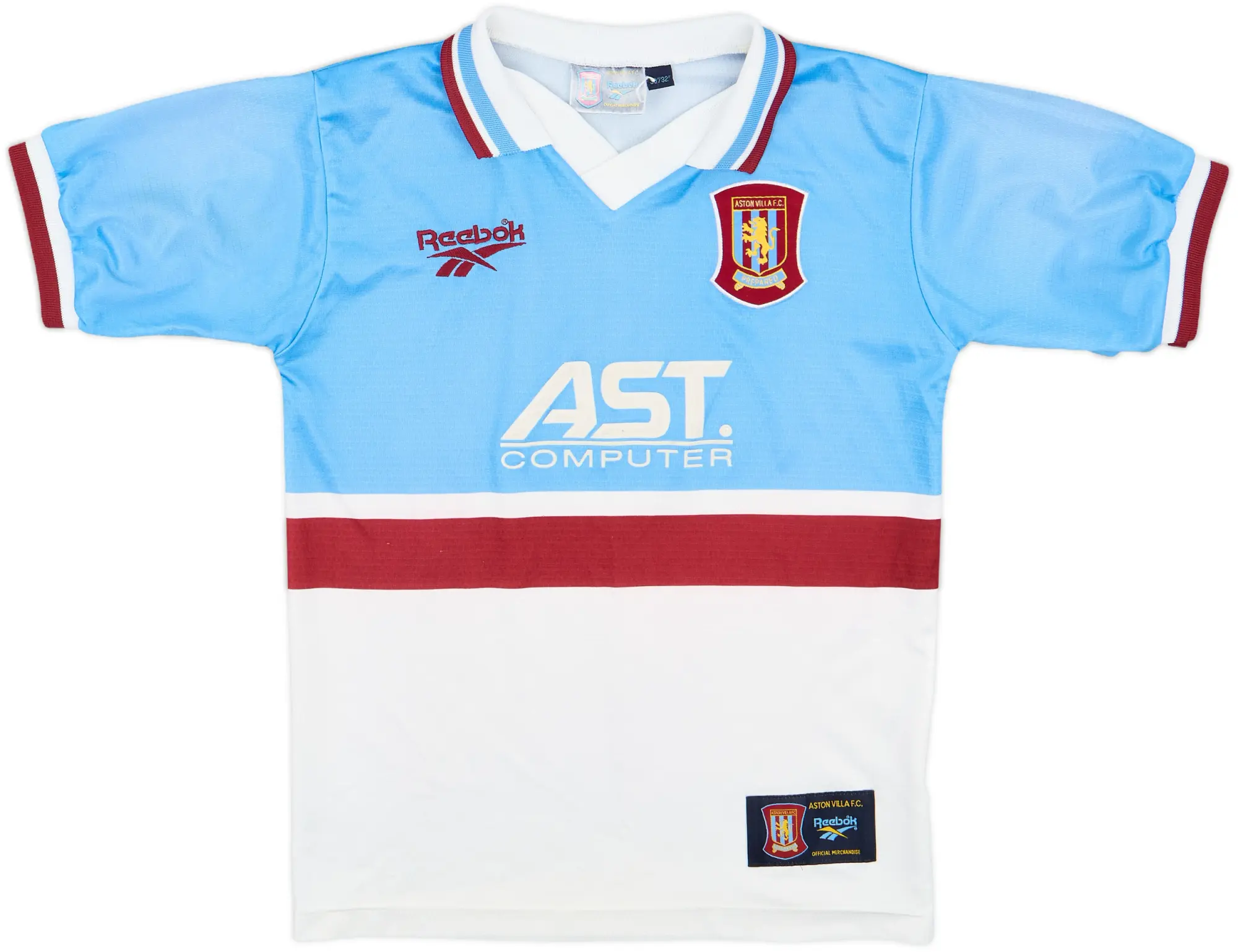 1997-98 Aston Villa Away Shirt - 8/10 - (XL.Boys)