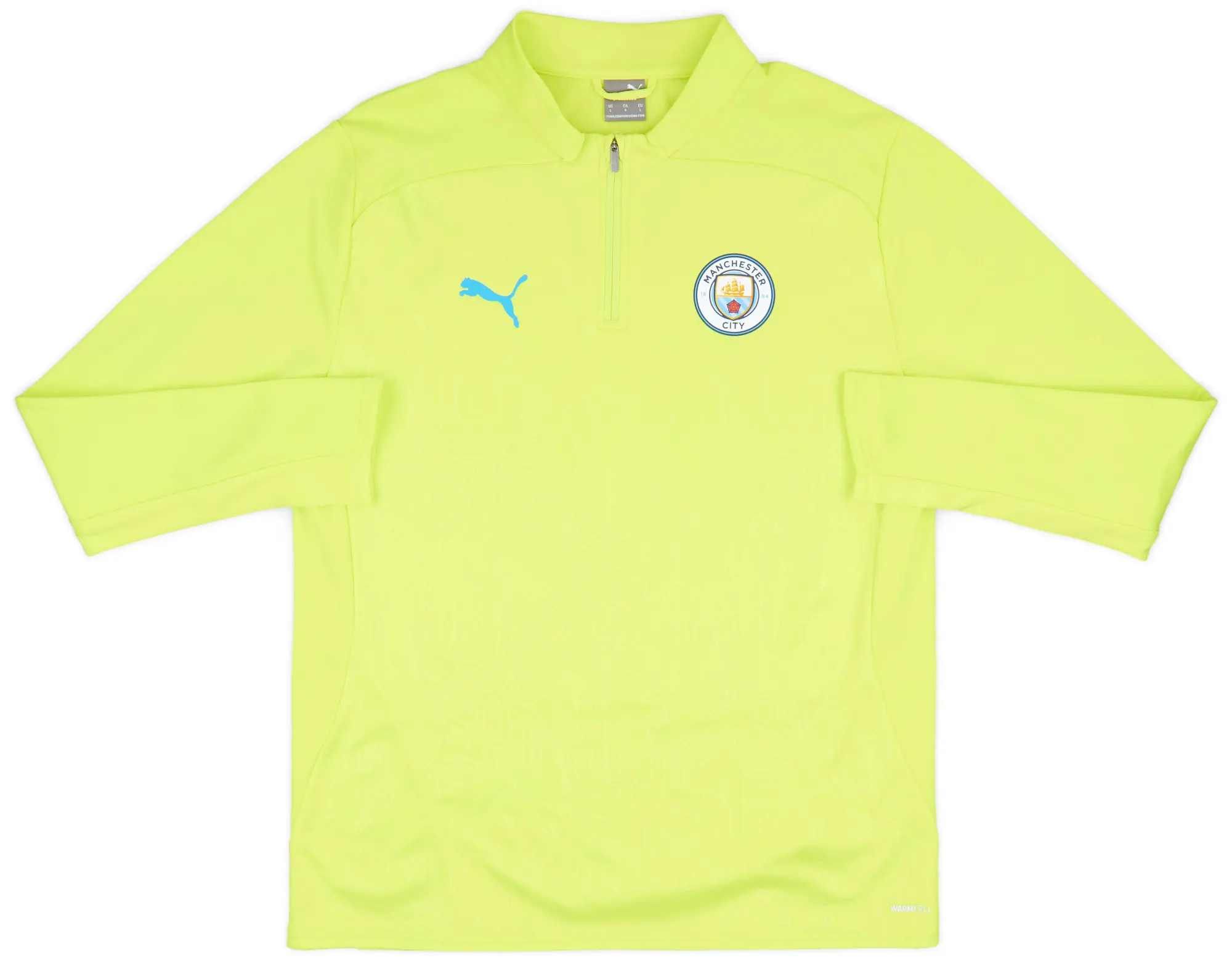 2024-25 Manchester City Puma 1/4 Zip Training Top (L)