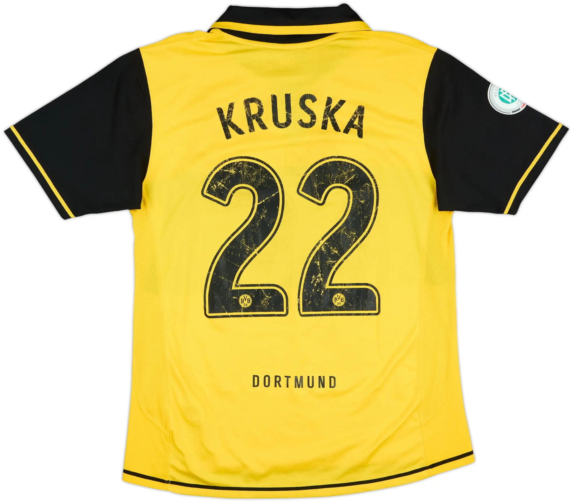 Nike Borussia Dortmund Mens SS Player Issue Home Shirt 2007/08