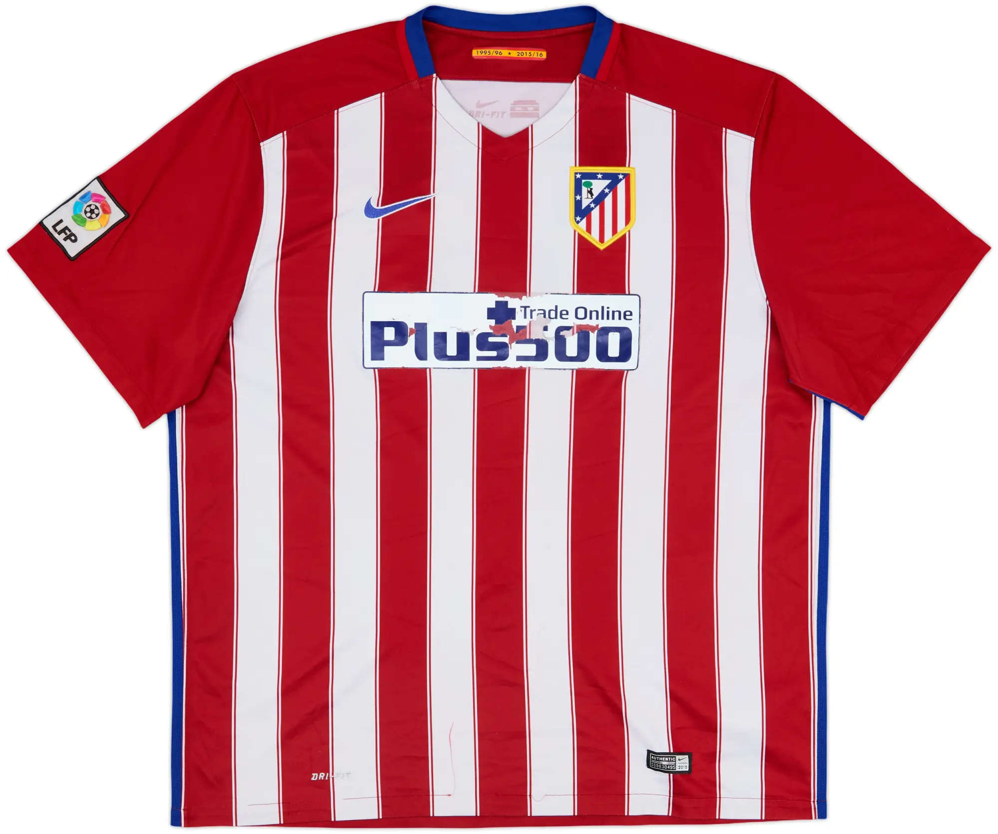 Nike Atlético Madrid Mens SS Home Shirt 2015/16