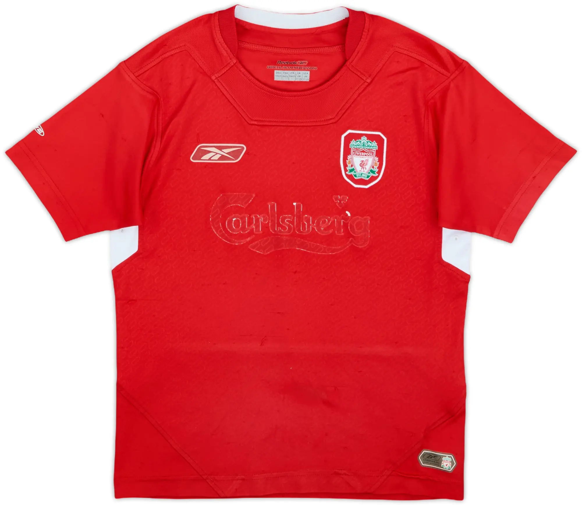 2004-06 Liverpool Home Shirt - 4/10 - (M.Boys)