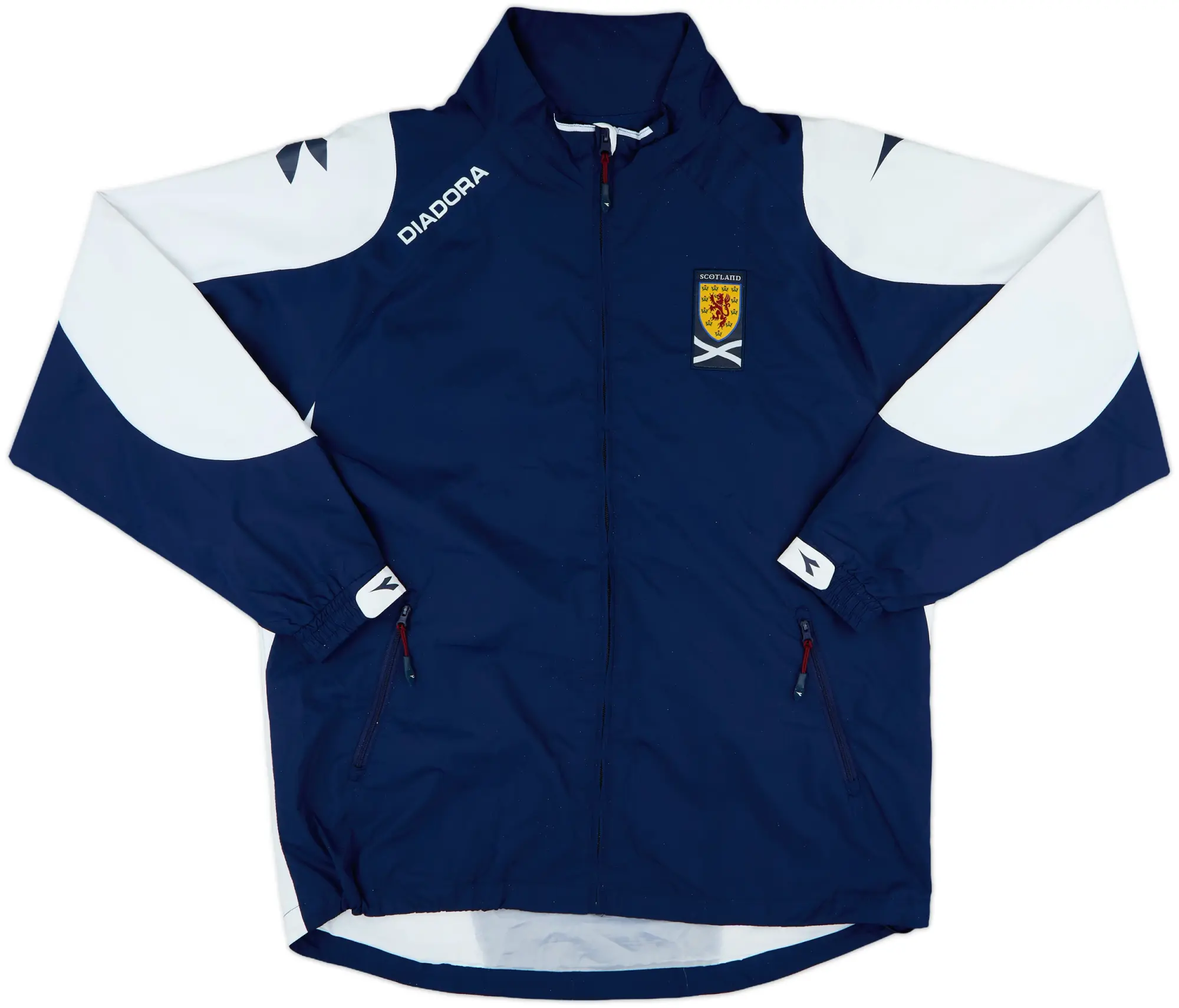 2006-07 Scotland Diadora Track Jacket - 8/10 - (L)