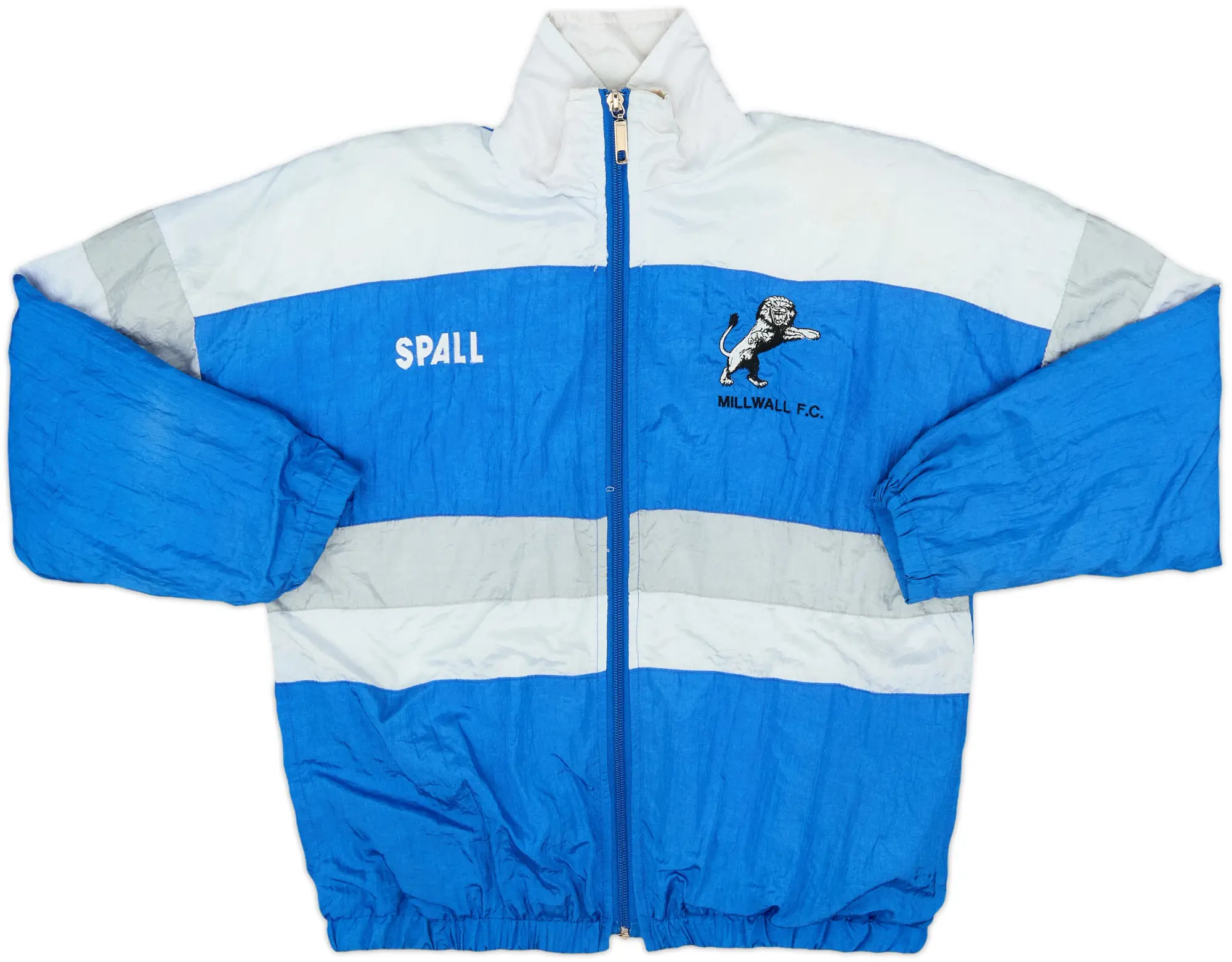 1990-92 Millwall Spall Track Jacket - 8/10 - (M.Boys)