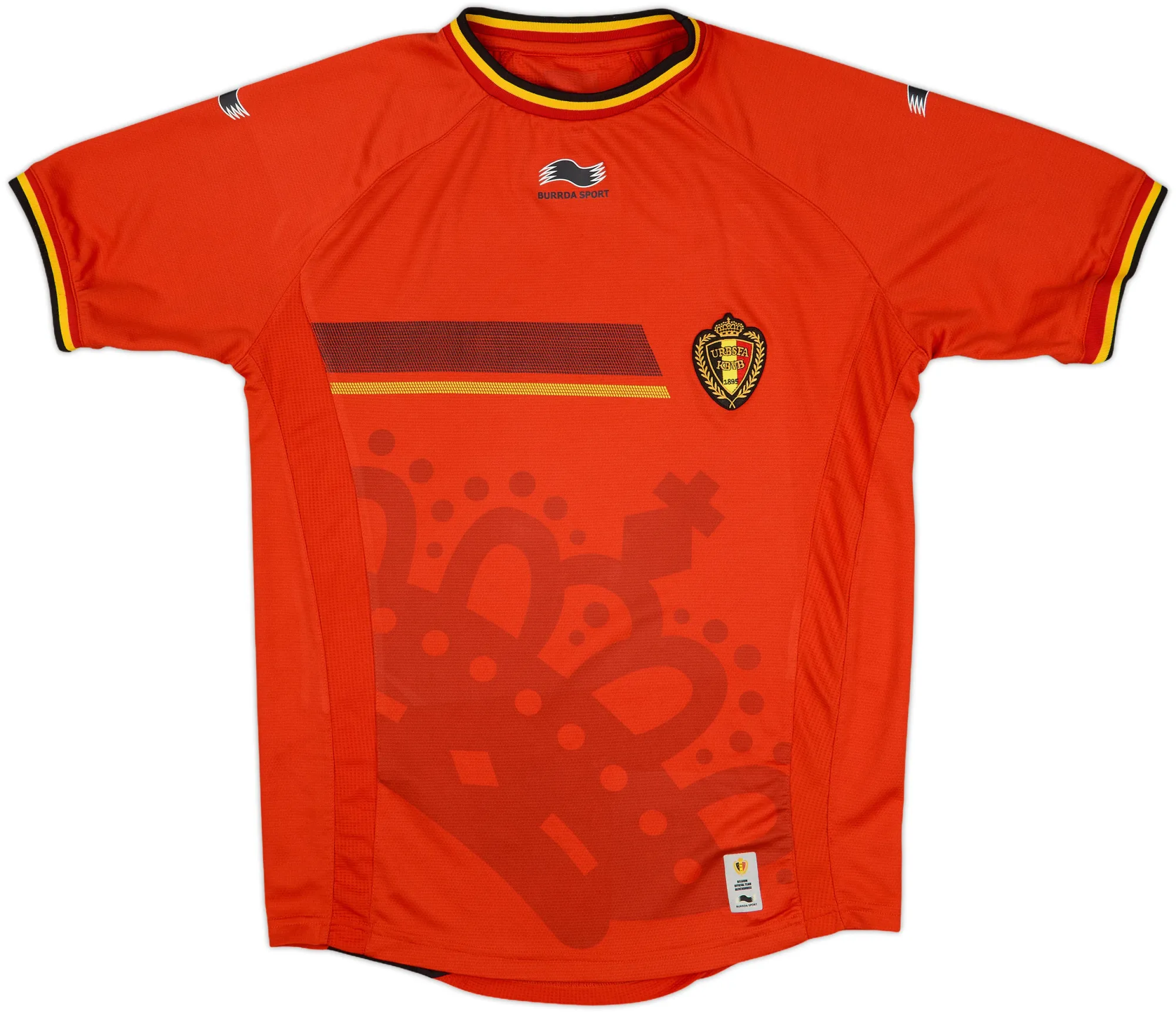 Burrda Belgium Mens SS Home Shirt 2014