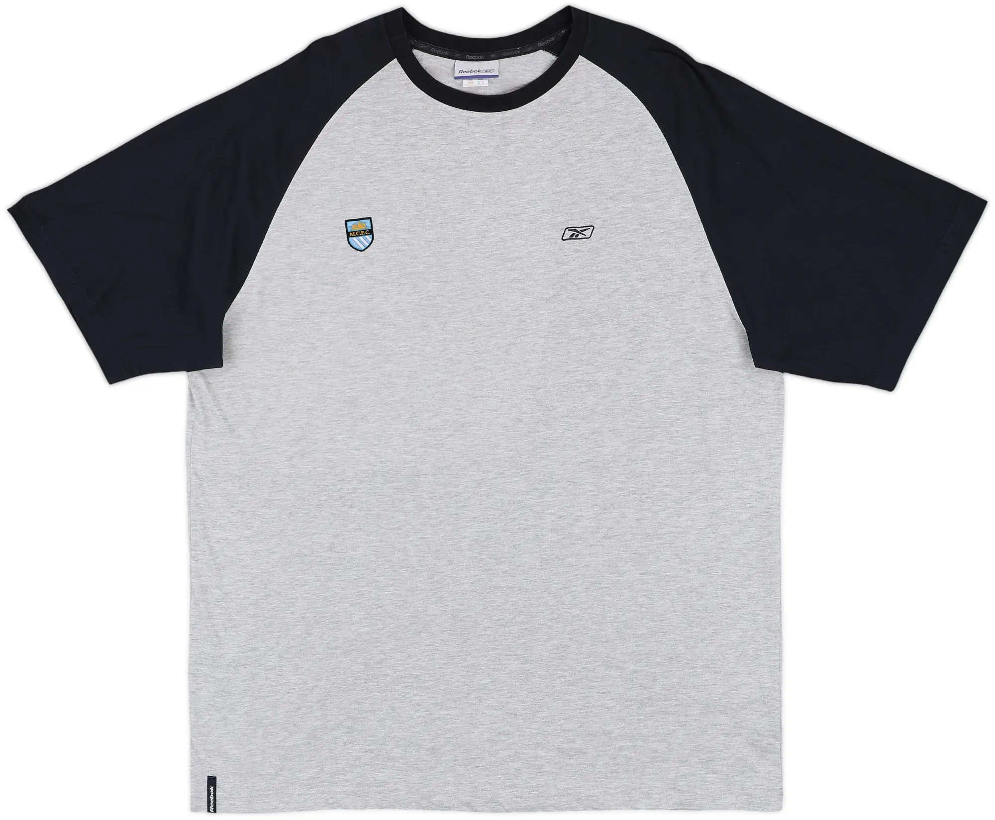2003-04 Manchester City Reebok Cotton Tee - 10/10 - (XXL)