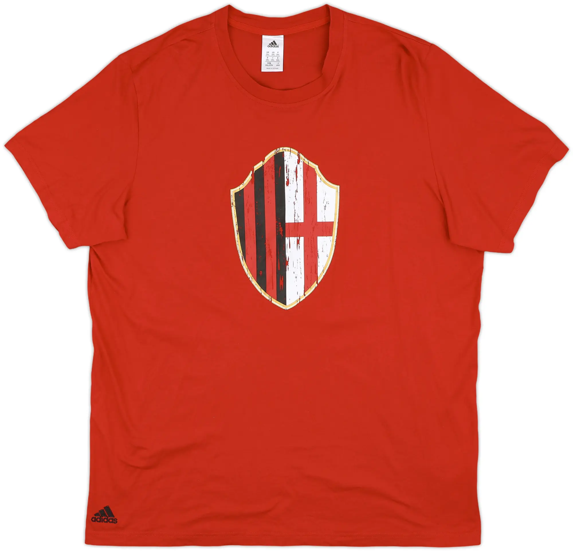 2012-13 AC Milan adidas Originals Cotton Tee - 10/10 - (XL)