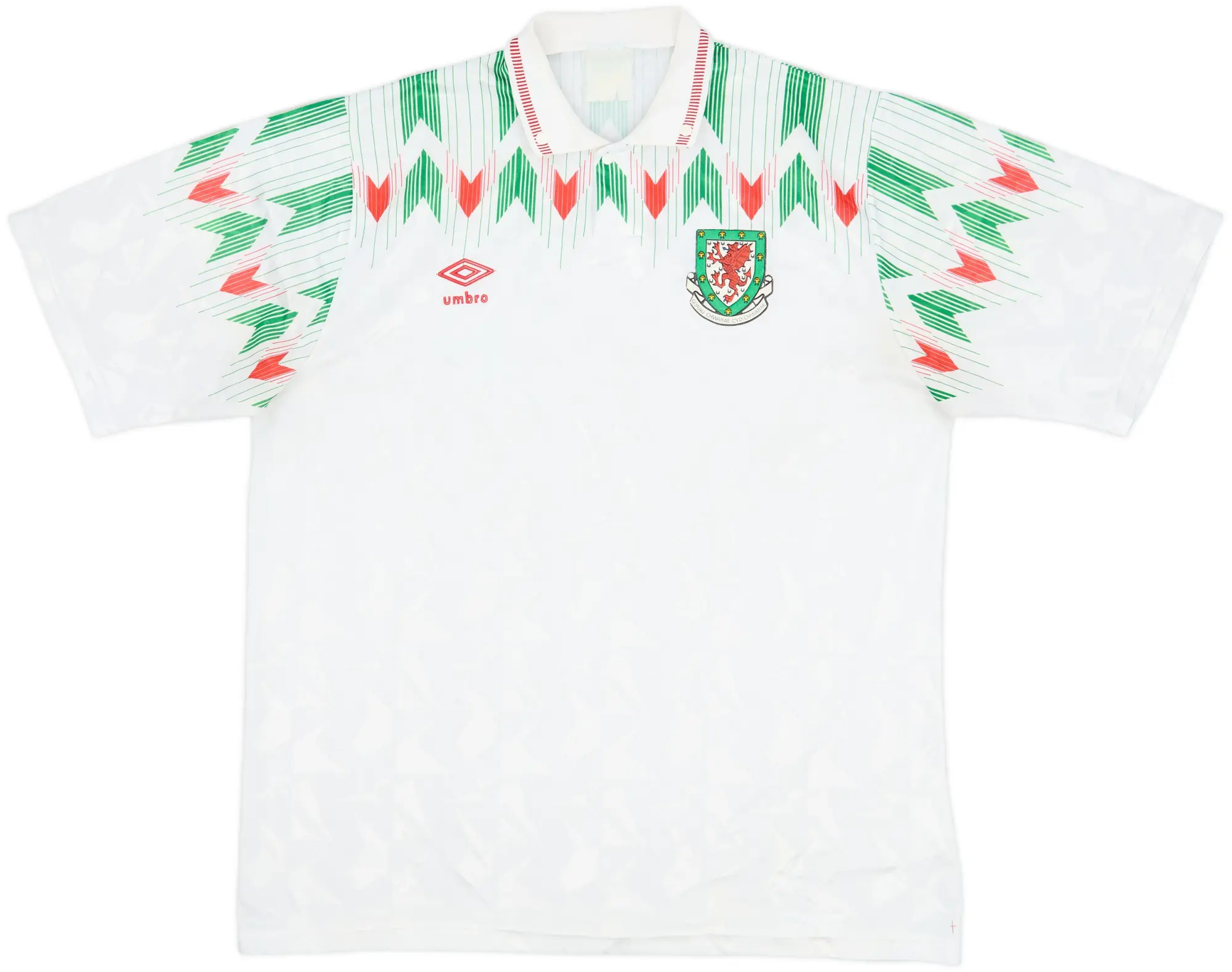 1990-92 Wales Away Shirt - 8/10 - (XL)