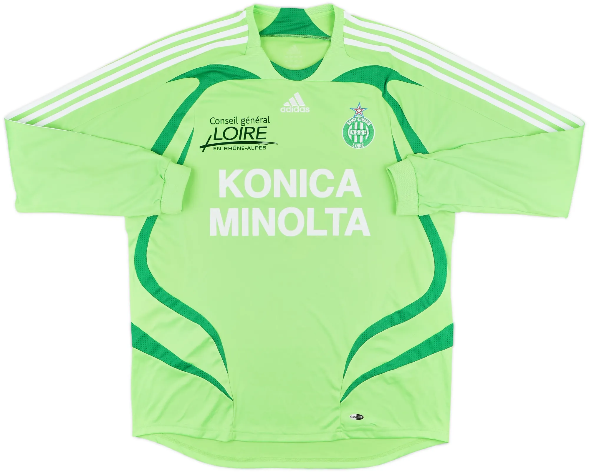 adidas Saint Etienne Mens LS Away Shirt 2007/08