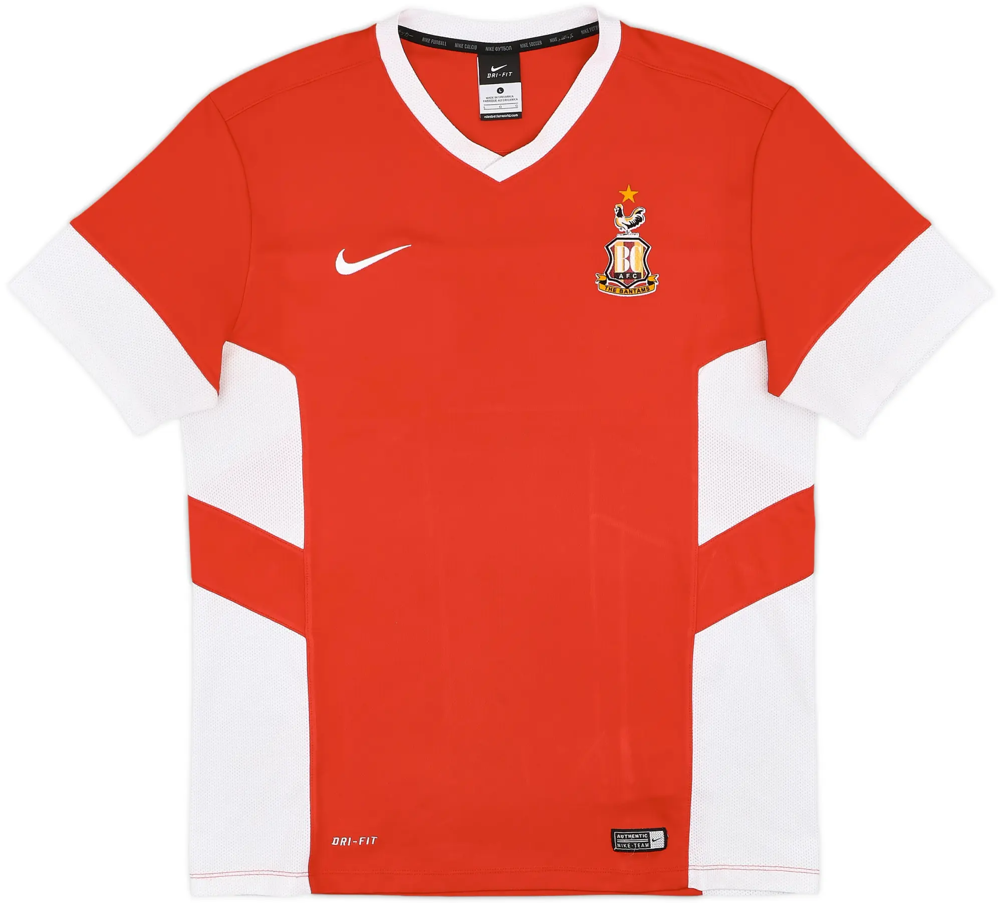 2014-15 Bradford City Nike Training Shirt - 7/10 - (L)
