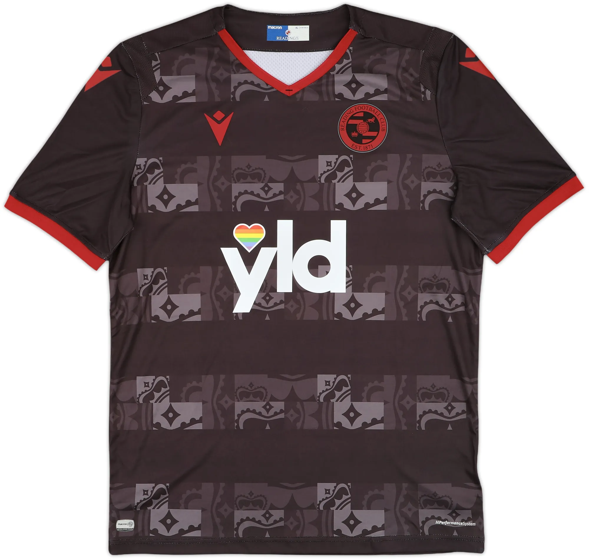 Macron Reading Mens SS Away Shirt 2019/20