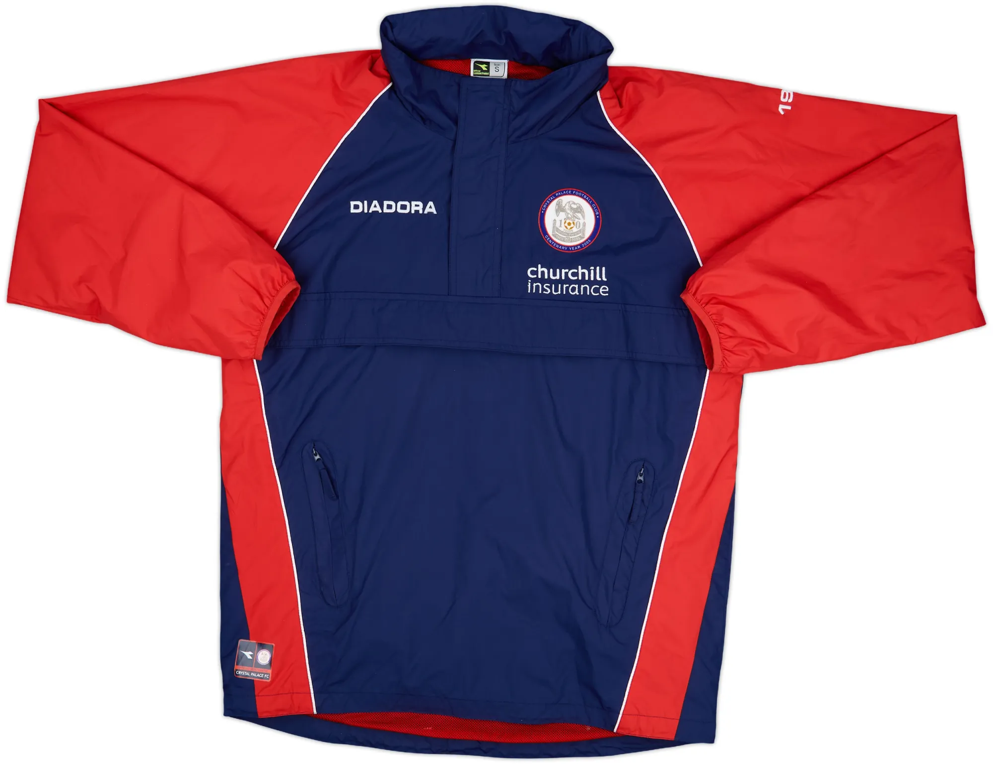 Diadora Crystal Palace Mens SS Home Shirt 2005/06