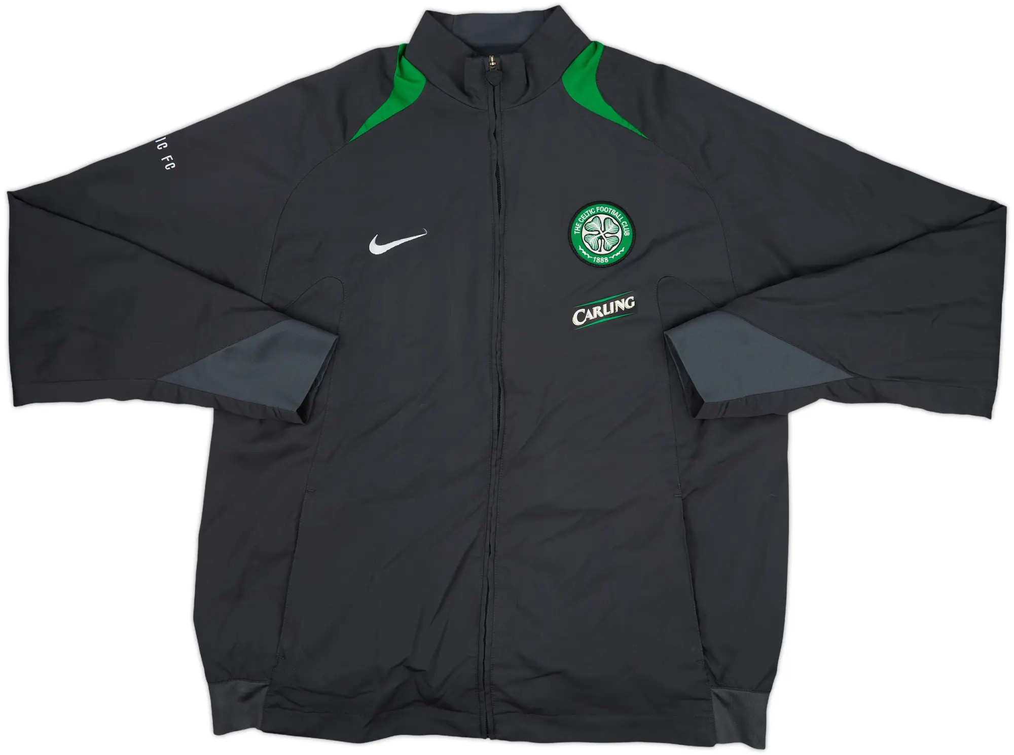 2005-06 Celtic Nike Track Jacket - 8/10 - (XL)