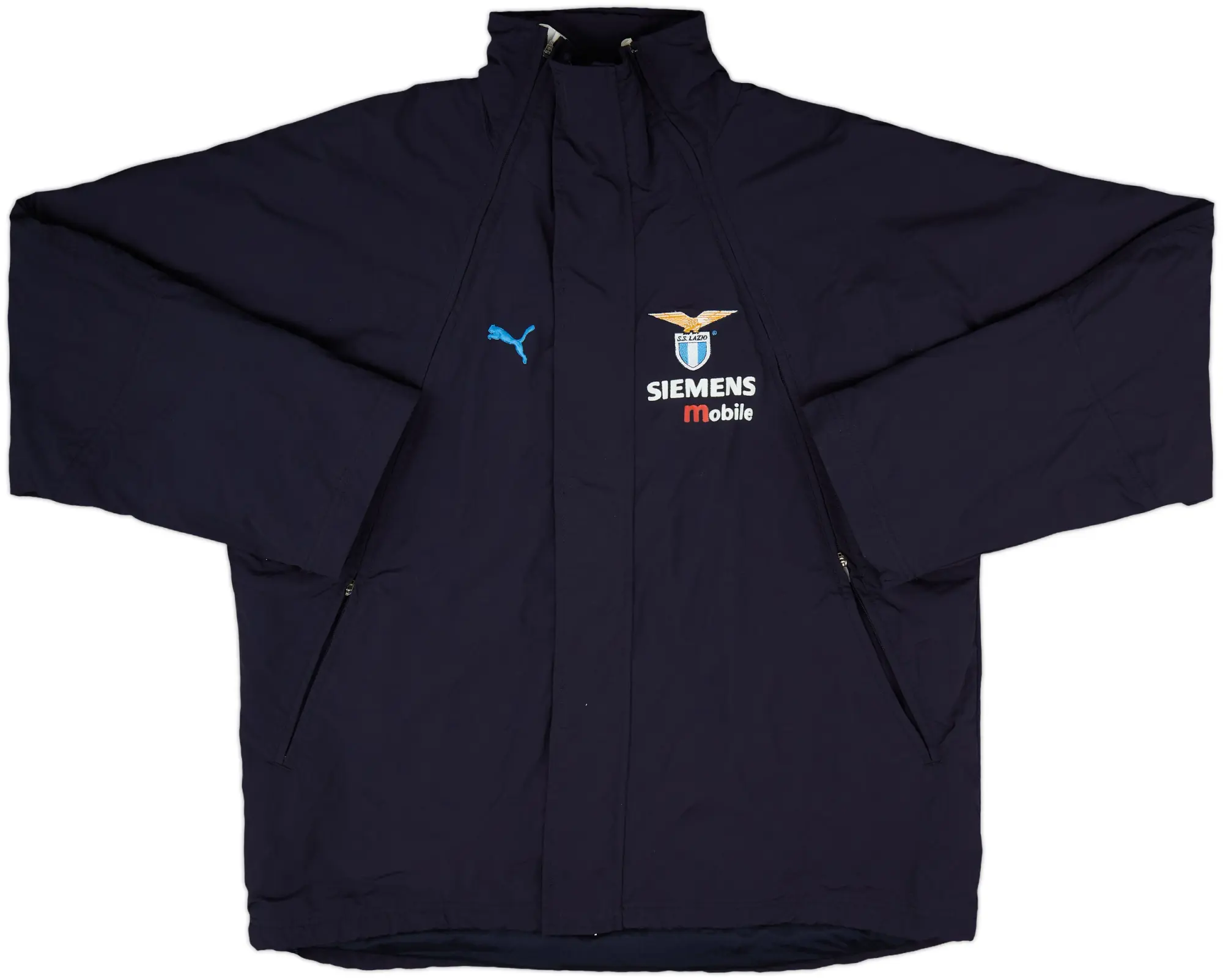 2001-02 Lazio Puma Padded Bench Coat - 7/10 - (L)