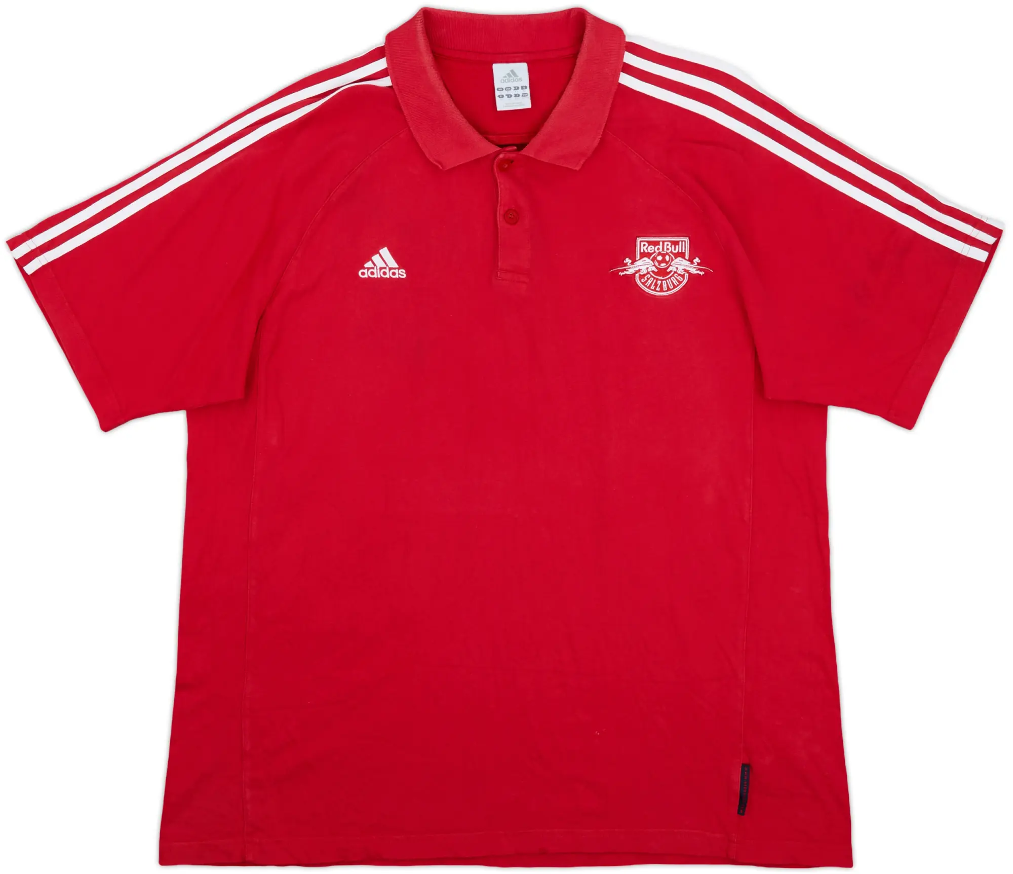 2007-08 Red Bull Salzburg adidas Polo Shirt - 9/10 - (XL)