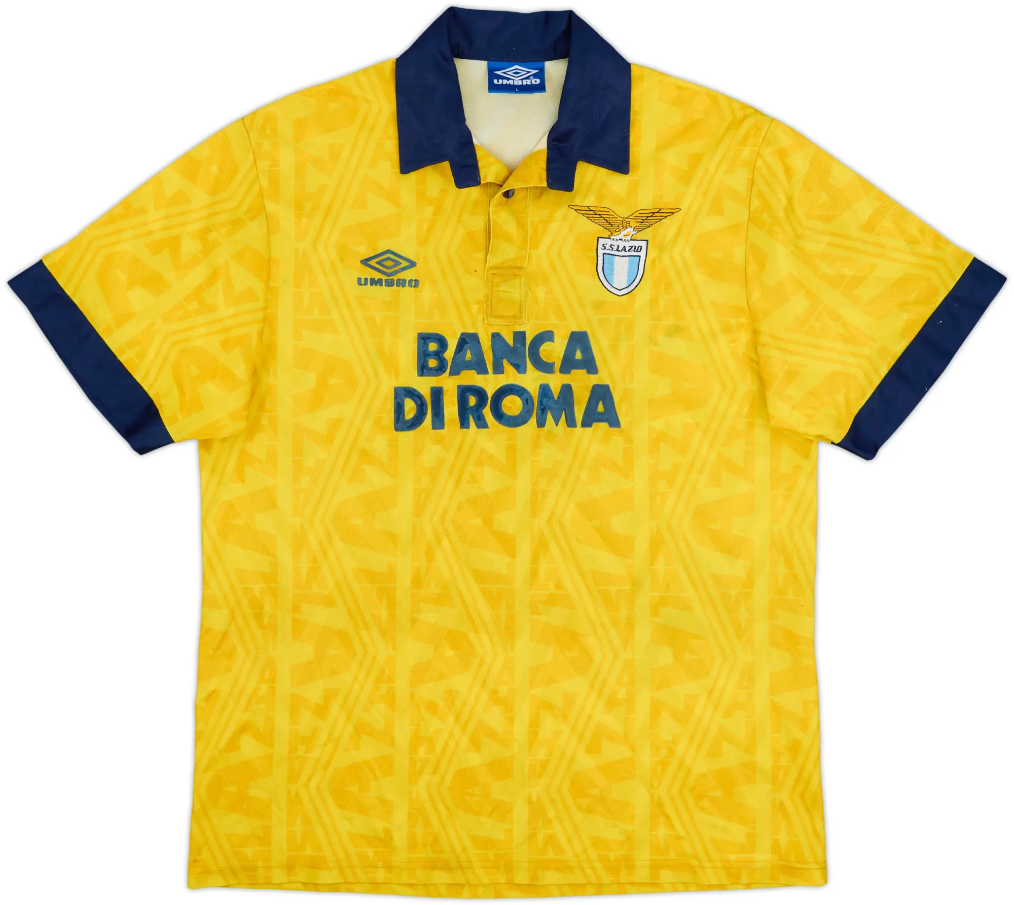 1993-94 Lazio Away Shirt - 6/10 - (L)