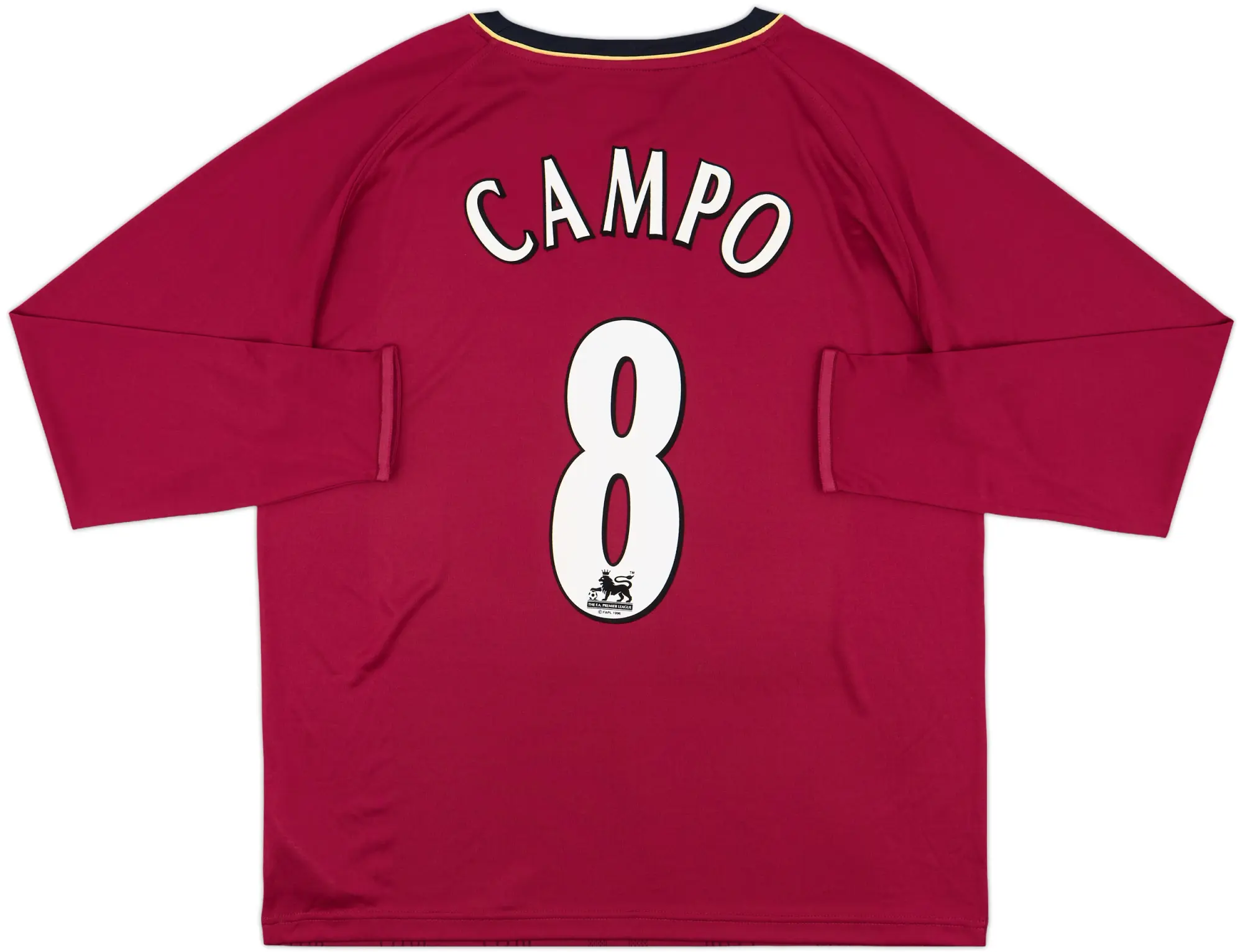 2006-08 Bolton Away L/S Shirt Campo #8 (XL)