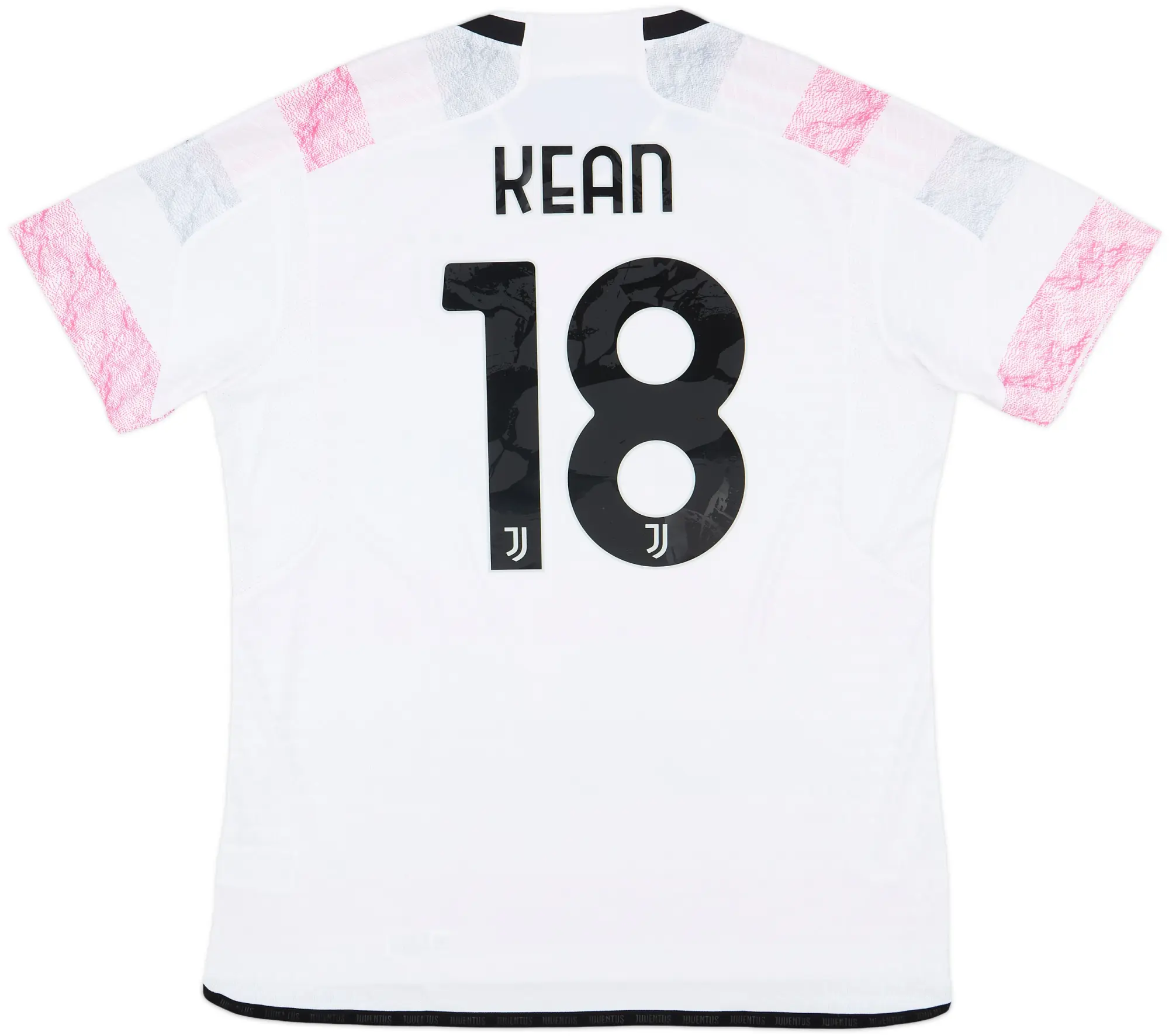 2023-24 Juventus Authentic Away Shirt Kean #18 - 10/10 - (XL)