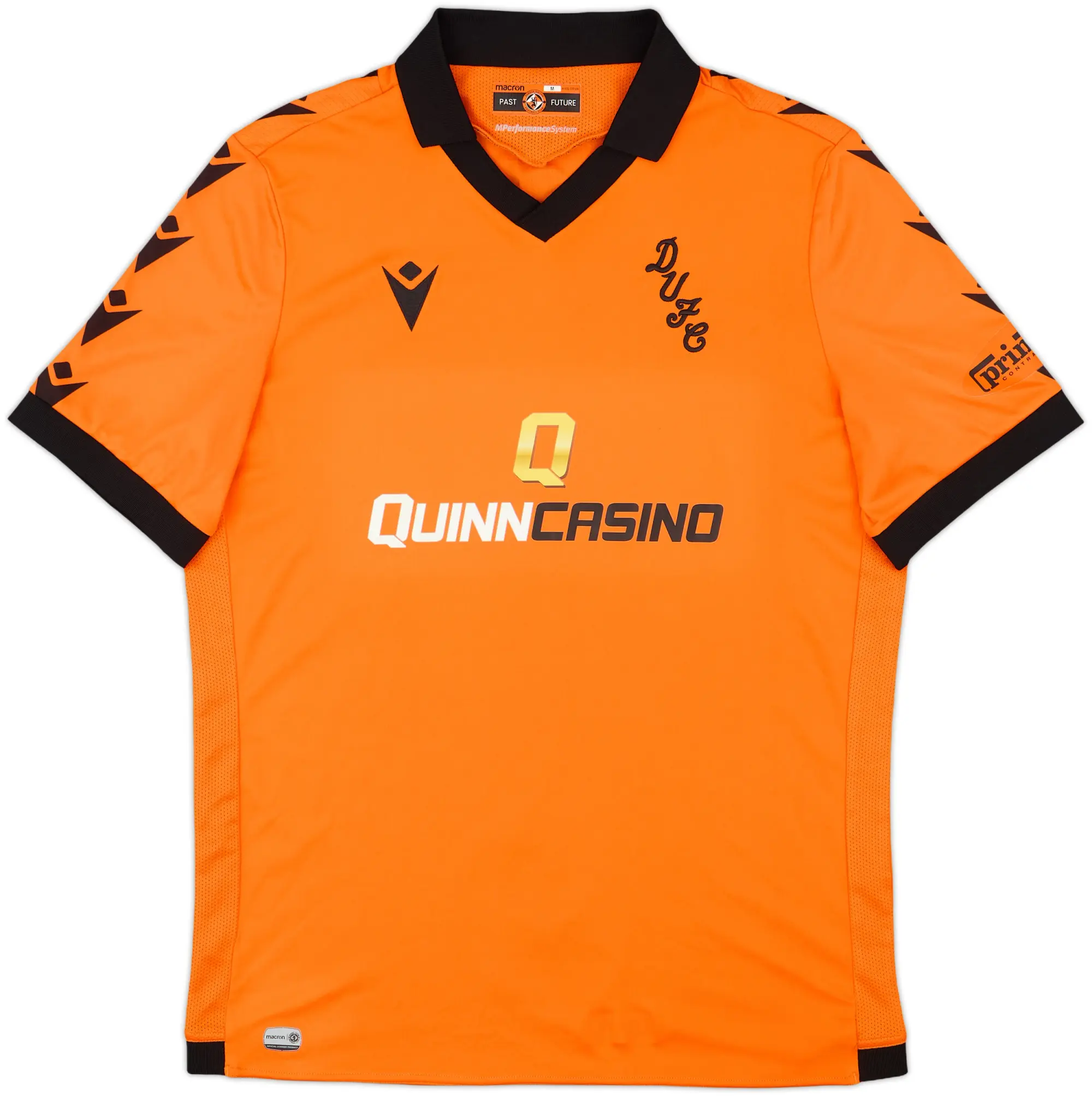 Macron Dundee United Mens SS Home Shirt 2022/23