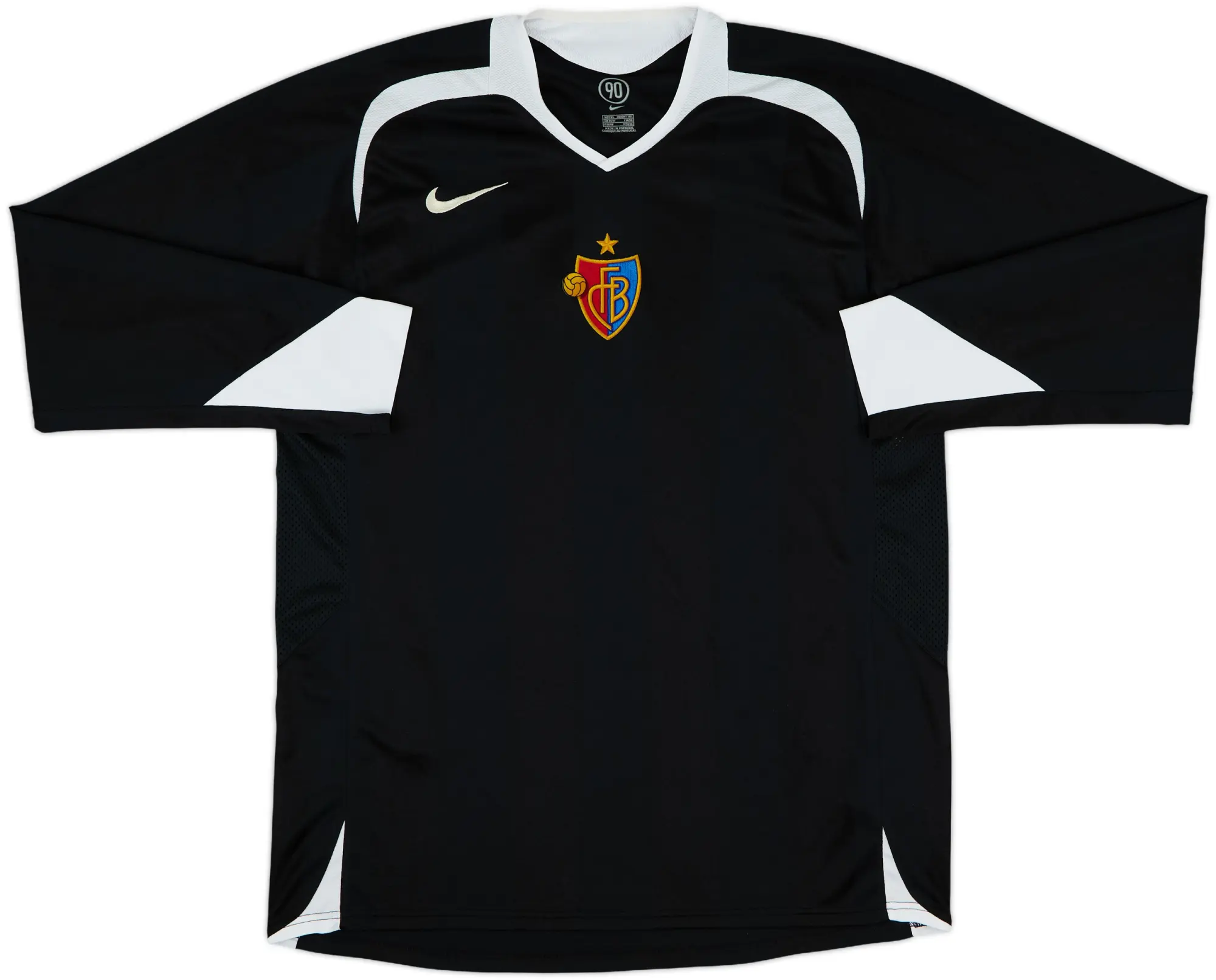 2004-05 FC Basel Away L/S Shirt - 8/10 - (XL)