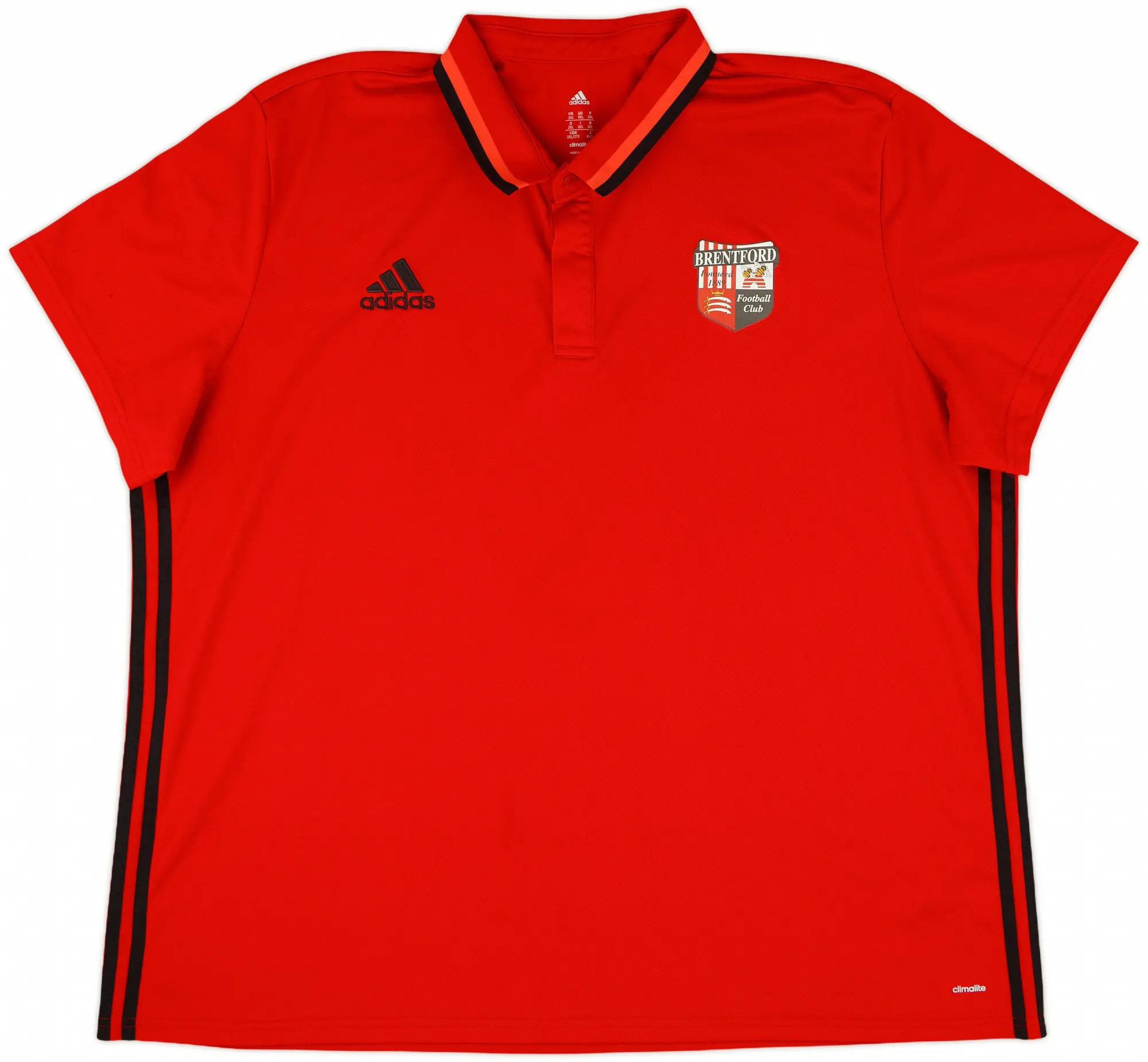 2016-17 Brentford adidas Polo Shirt - 10/10 - (3XL)
