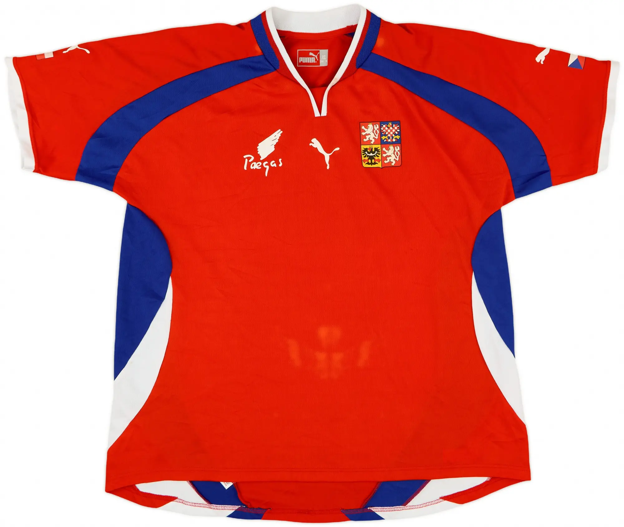 2000-02 Czech Republic Basic Home Shirt - 5/10 - (XL)