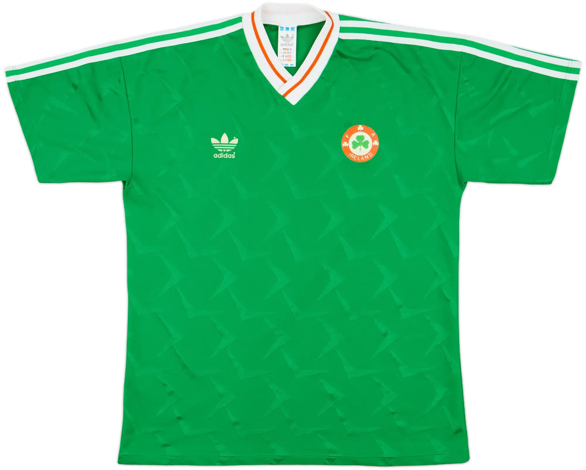 1990-92 Ireland Home Shirt - 8/10 - (XL)