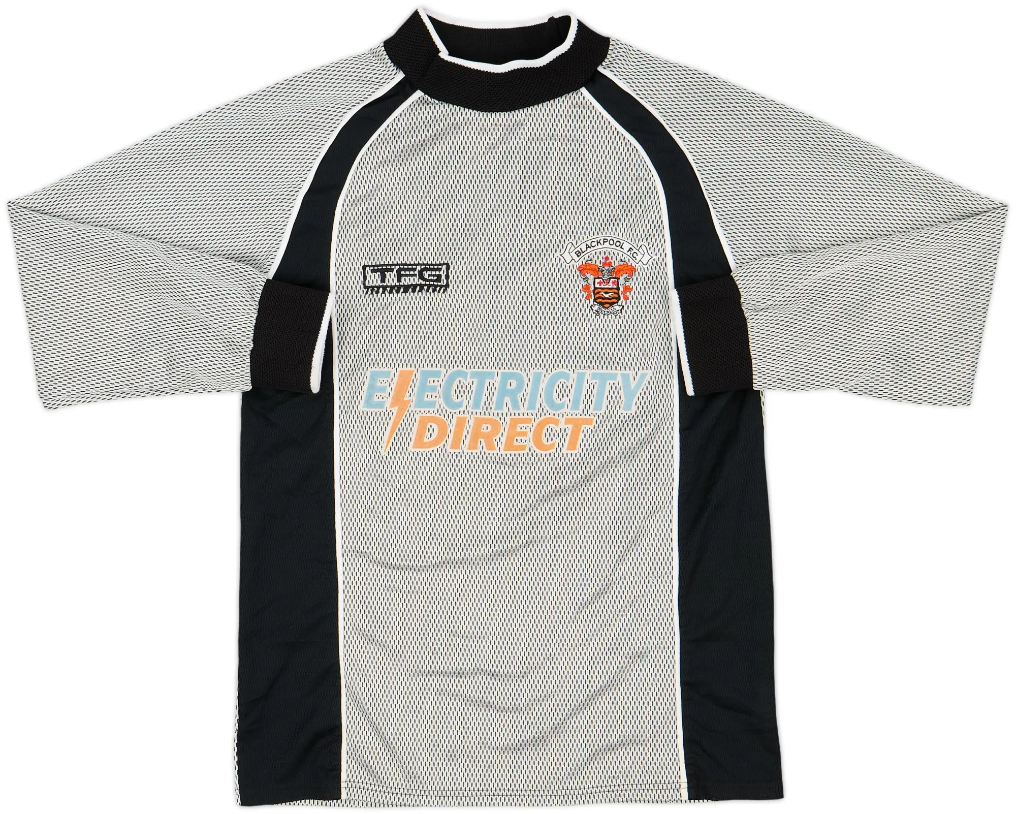 2001-03 Blackpool GK Shirt - 8/10 - (Y)