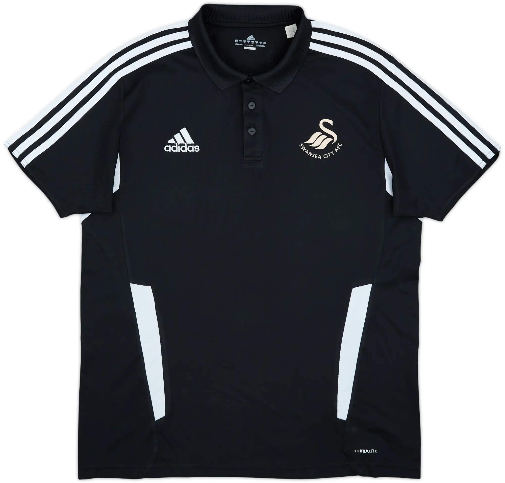 2011-12 Swansea adidas Polo Shirt - 7/10 - (L)