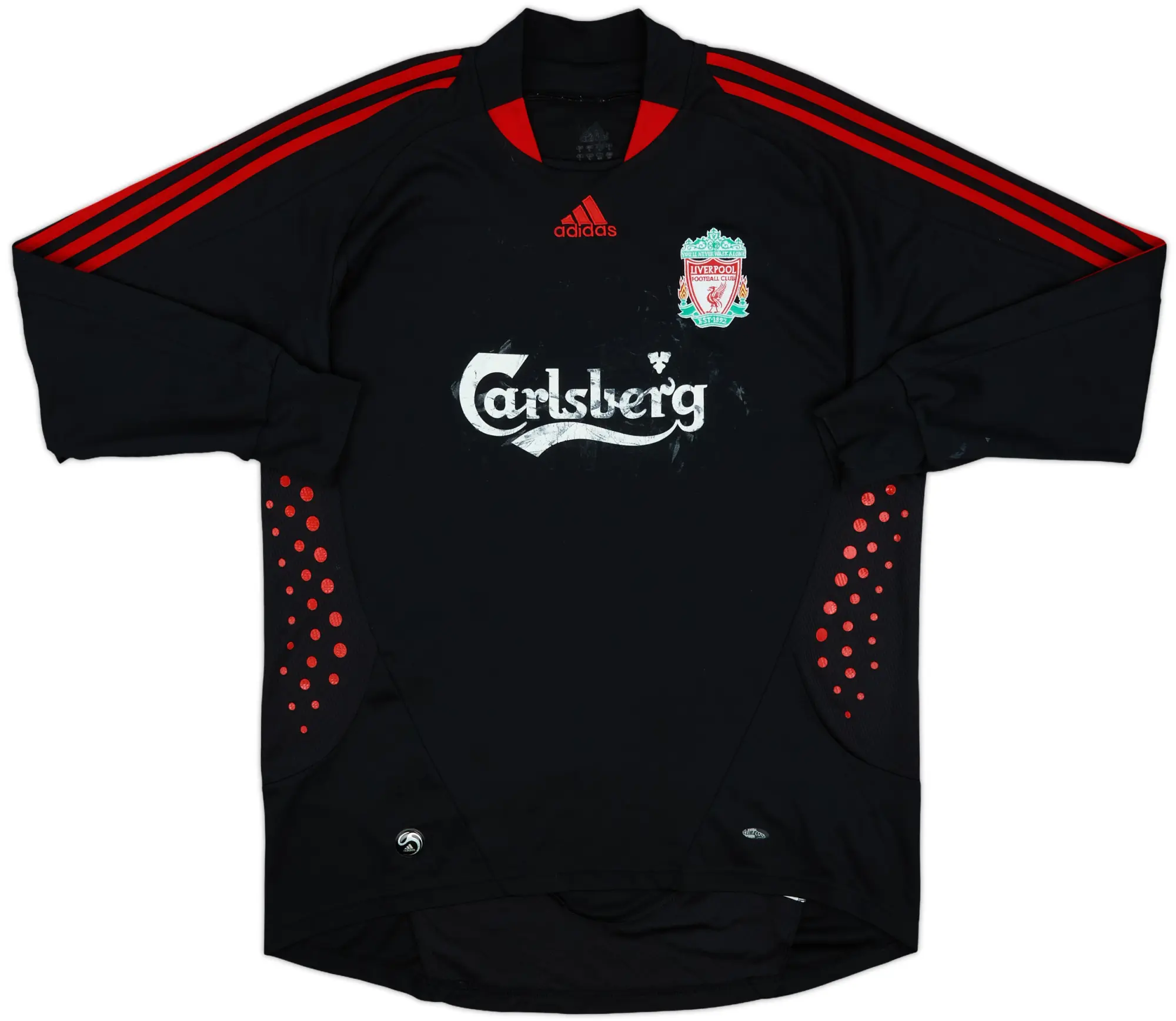 2007-08 Liverpool GK Shirt - 4/10 - (L)