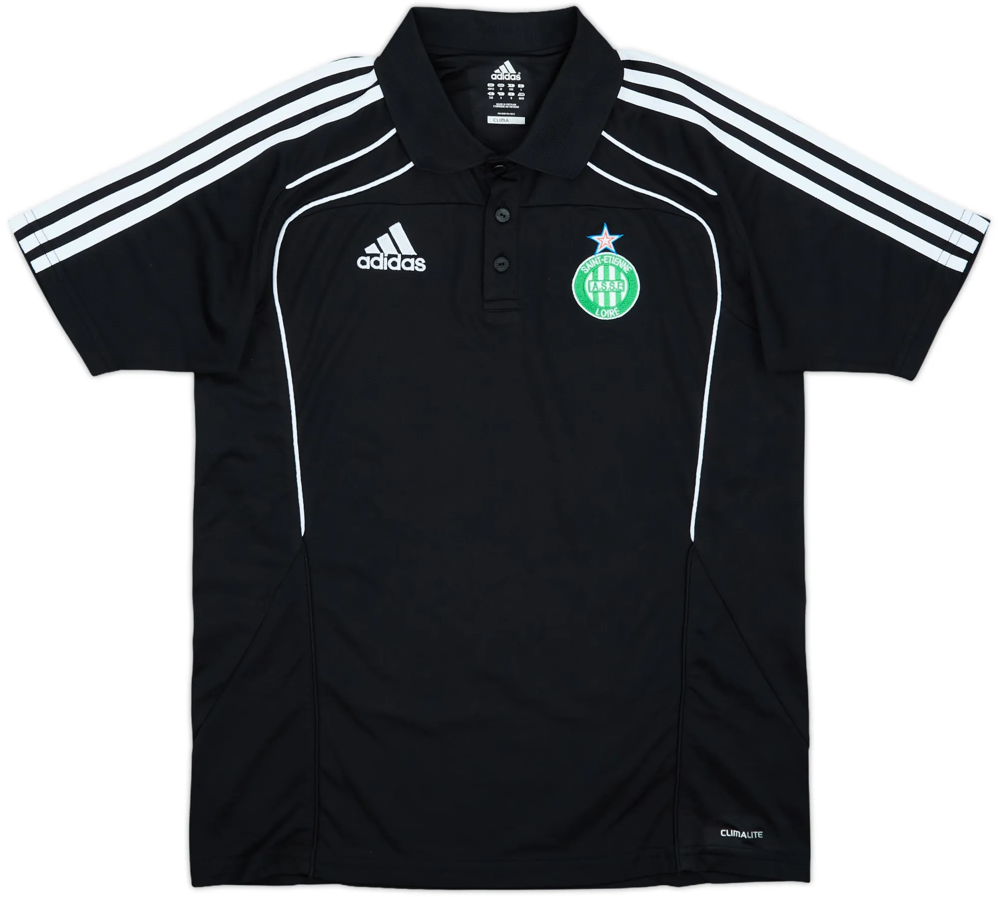 2006-07 Saint-Etienne adidas Polo Shirt - 10/10 - (M/L)